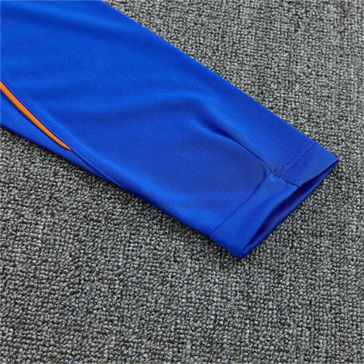 TKH-turbokithub-France 2026 Kids Long Sleeve Training Set - Royal Blue Top & Pants