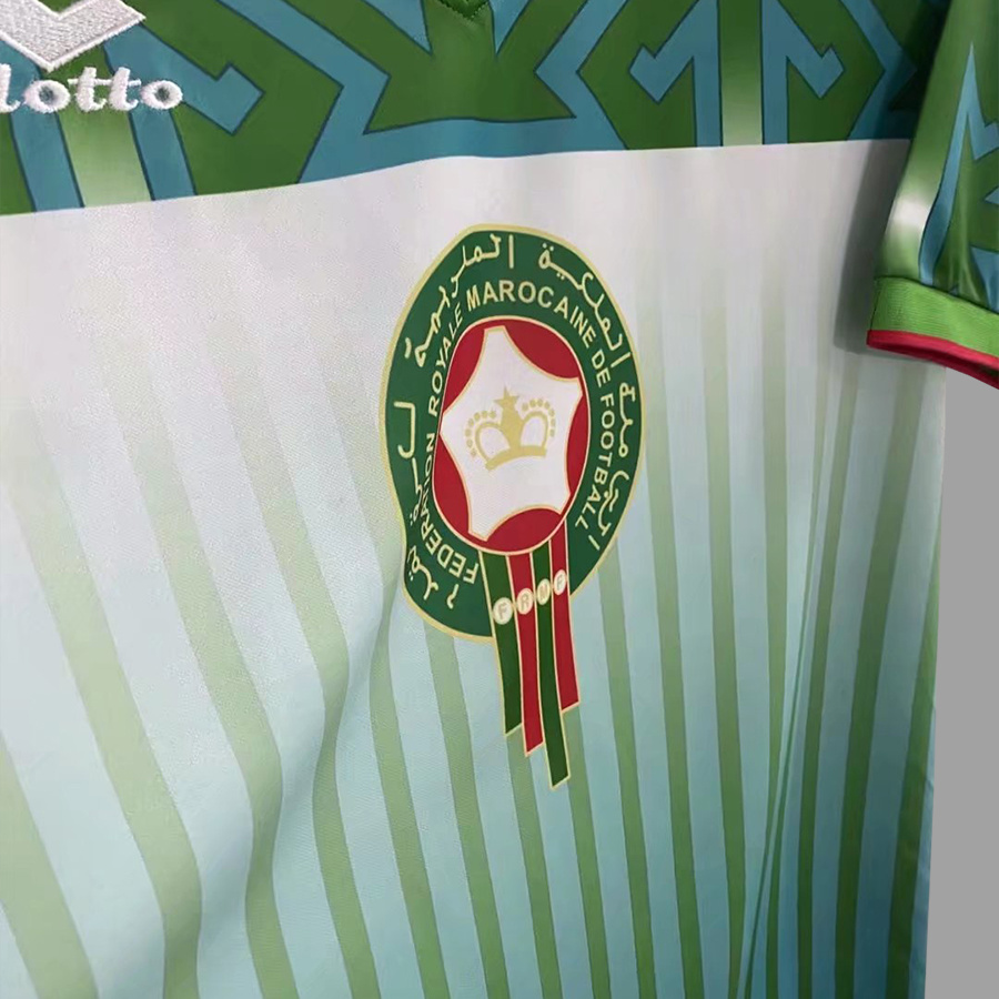 TKH-turbokithub-Retro Morocco 1994 Away Jersey