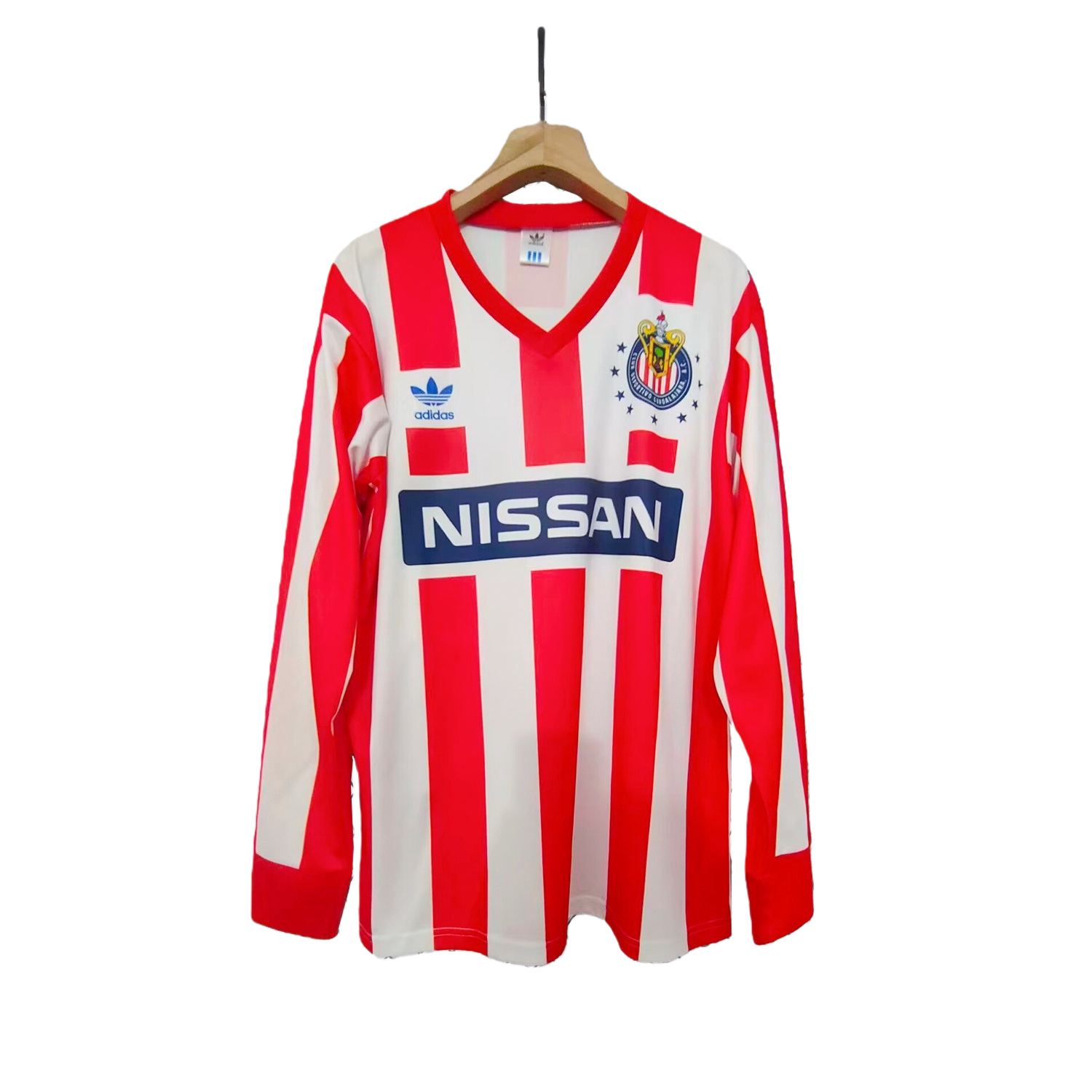 TKH-turbokithub-Retro Chivas de Guadalajara 1990-91 Home Long Sleeves Jersey