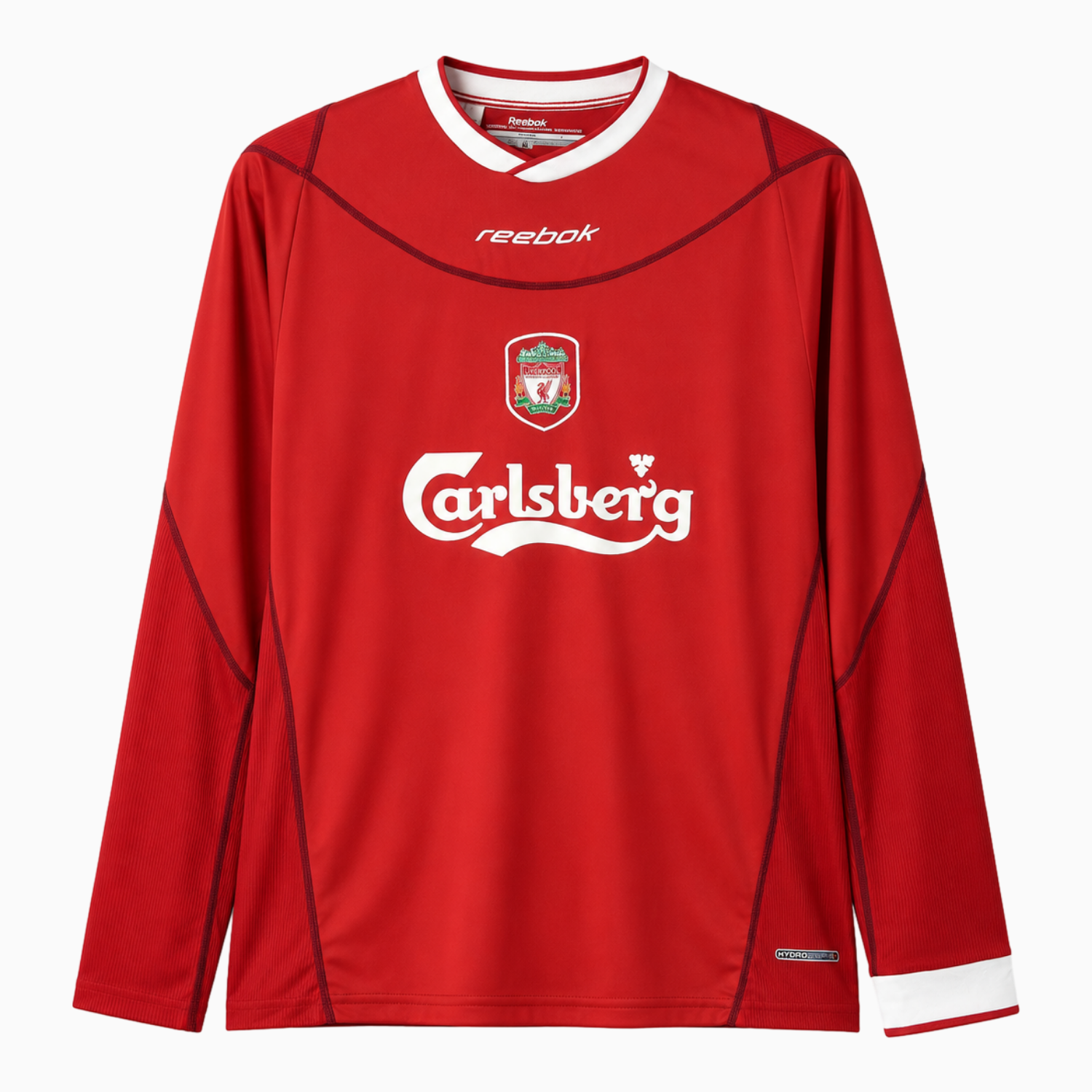 TKH-turbokithub-Retro Liver.pool 2002-04 Home Long Sleeves Jersey