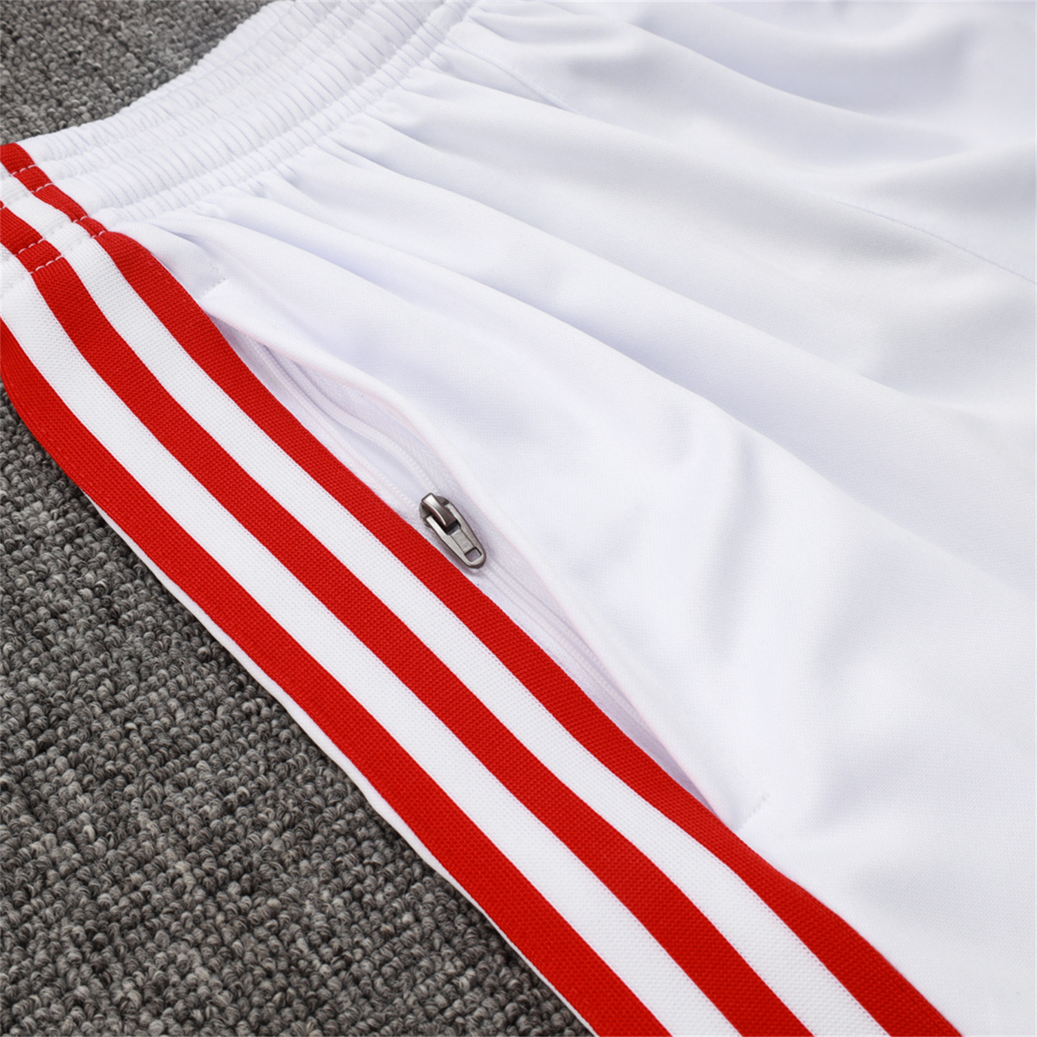 TKH-turbokithub-Bayern Munich 2025 125th Anniversary Vest Training Set - White Top and Shorts