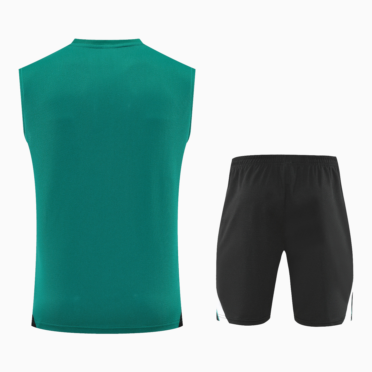 TKH-turbokithub-Liver.pool 25-26 Vest Training Set - Green Vest & Black Shorts