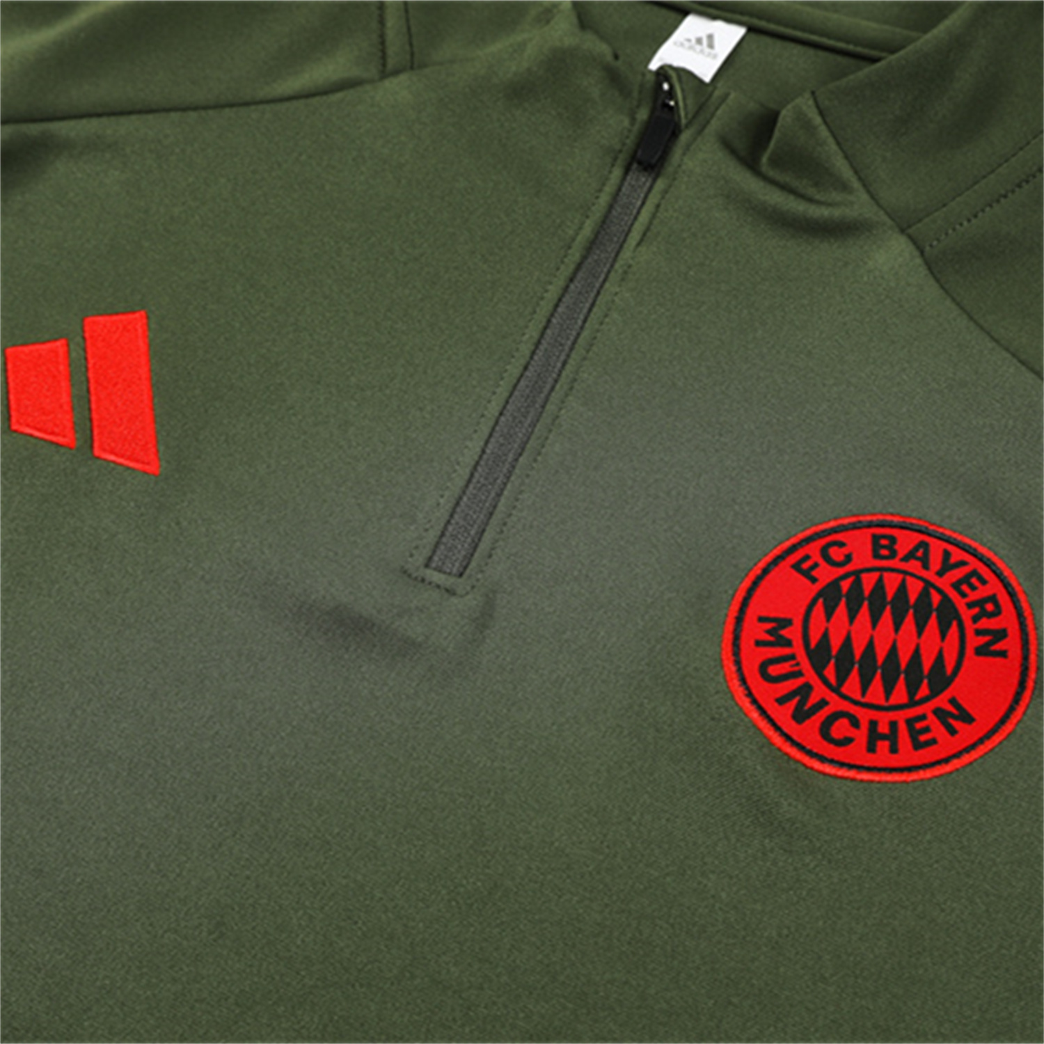 TKH-turbokithub-Bayern Munich 25-26 Long Sleeves Training Set - Green Top & Black Pants