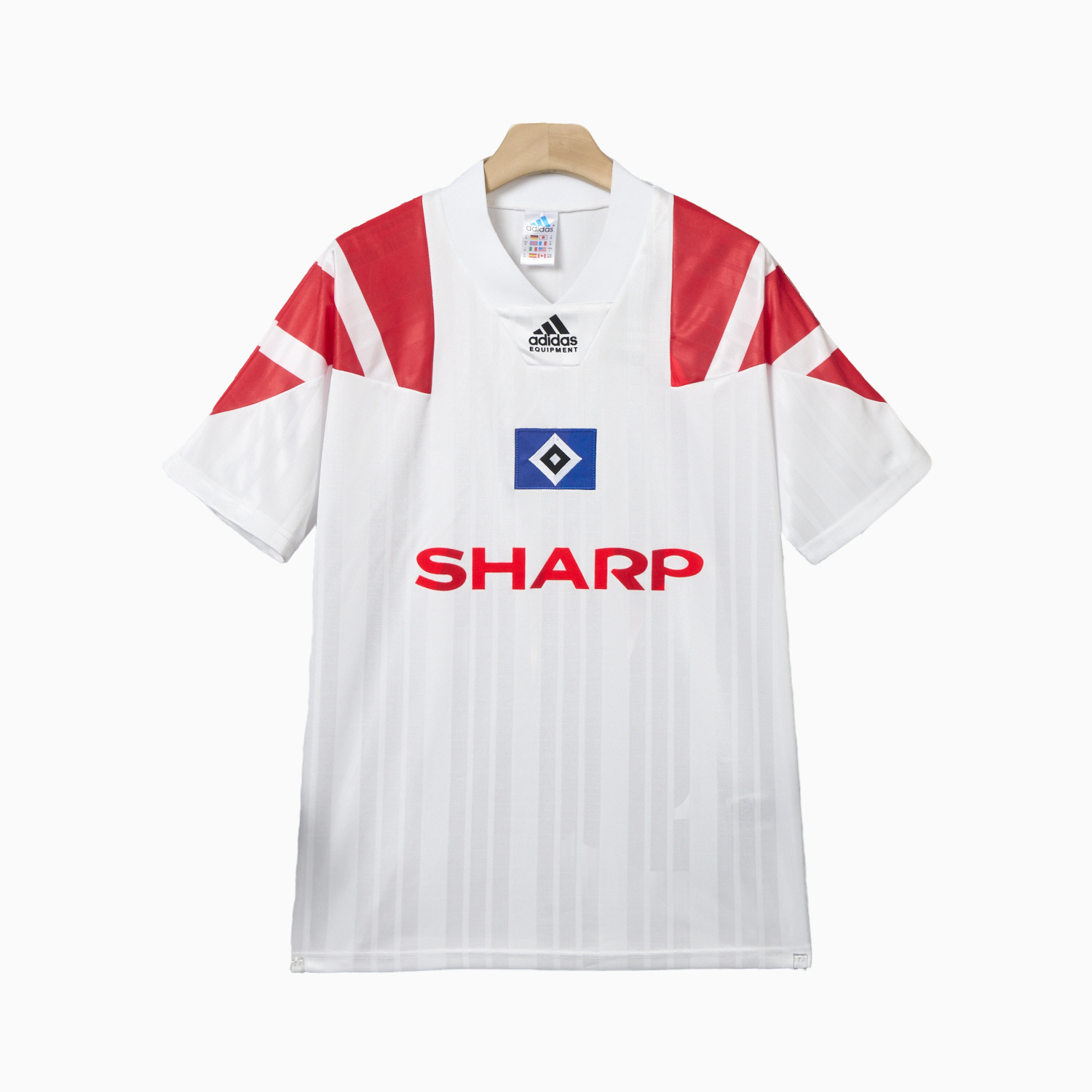 TKH-turbokithub-Retro Hamburger SV 1992-93 Home Jersey