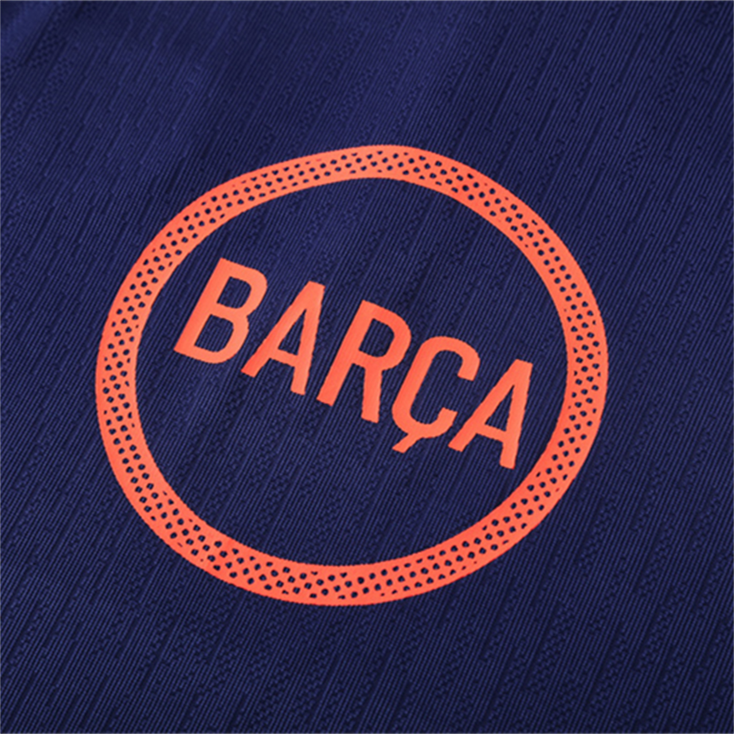 TKH-turbokithub-Barcelona 25-26 Long Sleeve Training Set - Royal Blue Top Orange Sponsor & Royal Blue Pants