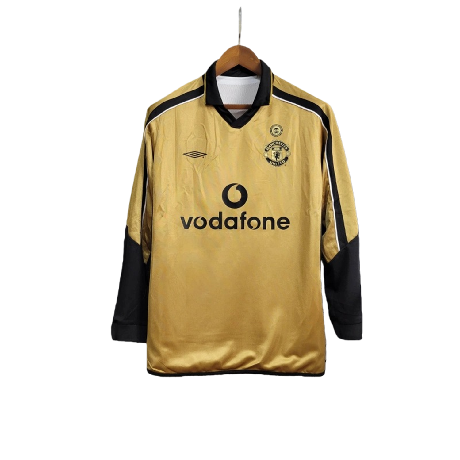 TKH-turbokithub-Retro Manchester United 01-02 100th Anniversary Long Sleeve Special Edition Jersey