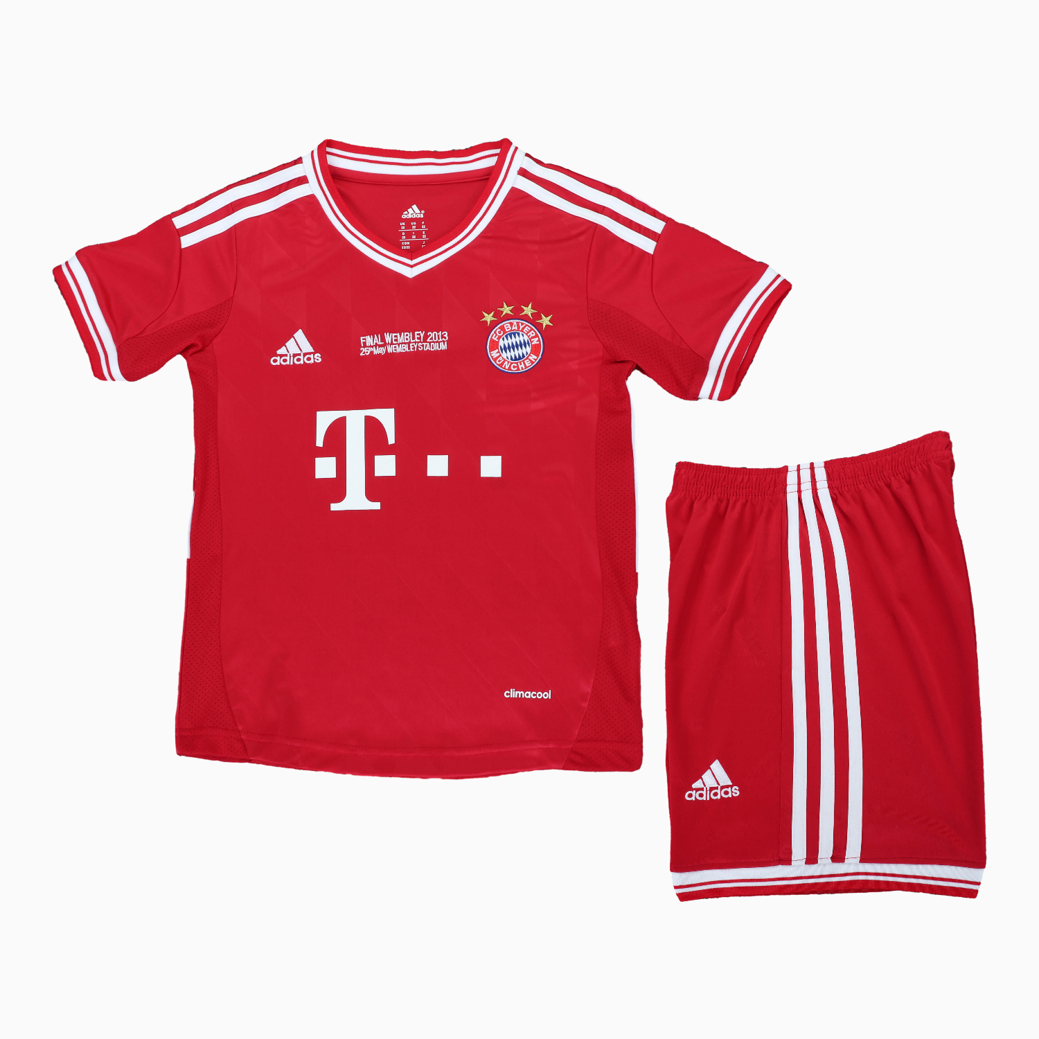 TKH-turbokithub-Retro Bayern Munich 2013-14 Home Kids Kit