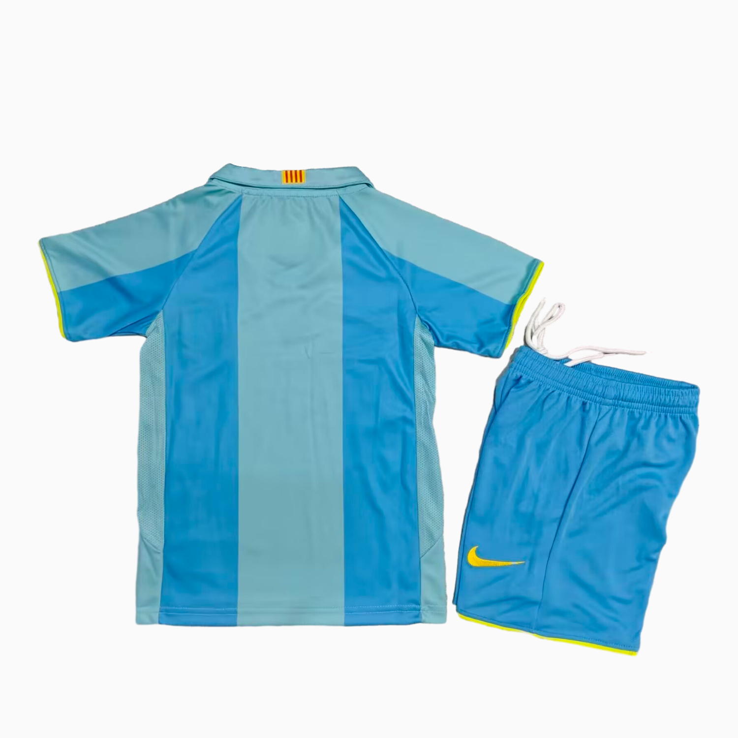 TKH-turbokithub-Retro Barcelona 2007-08 Away Kids Kit