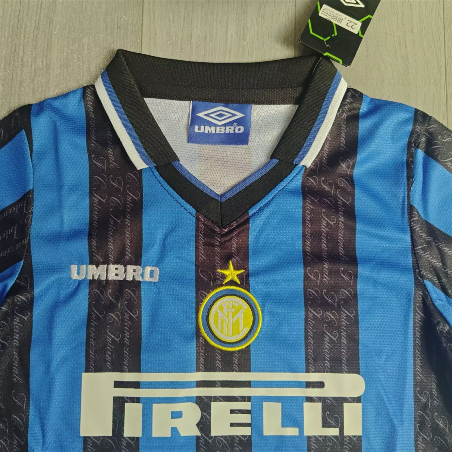TKH-turbokithub-Retro Inter Milan 1997-98 Home Kids Kit