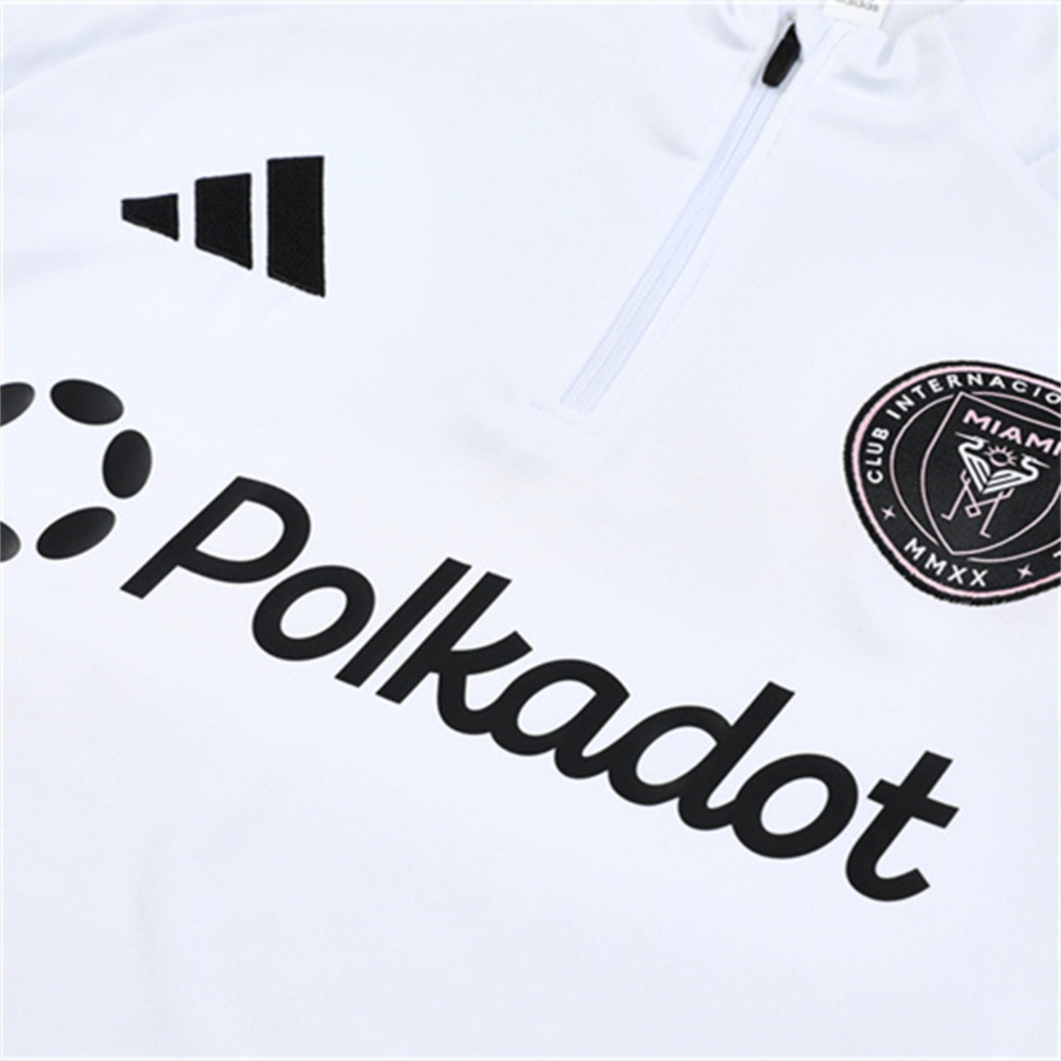 TKH-turbokithub-INT M.A.M 25-26 Kid Long Sleeves Training Set - White Top & Black Pants