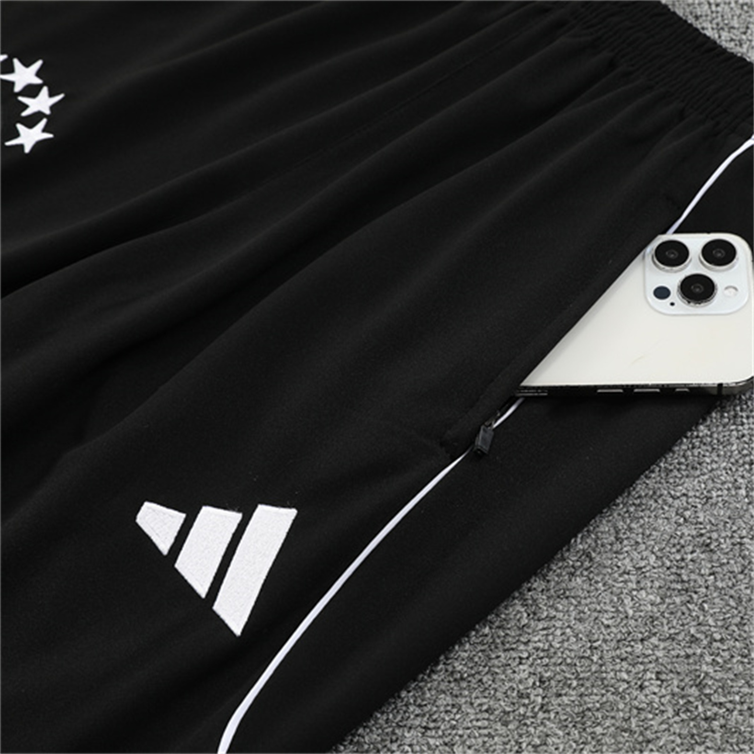 TKH-turbokithub-Germany 25-26 Kids Long Sleeve Training Set - Black Top and Black Pants
