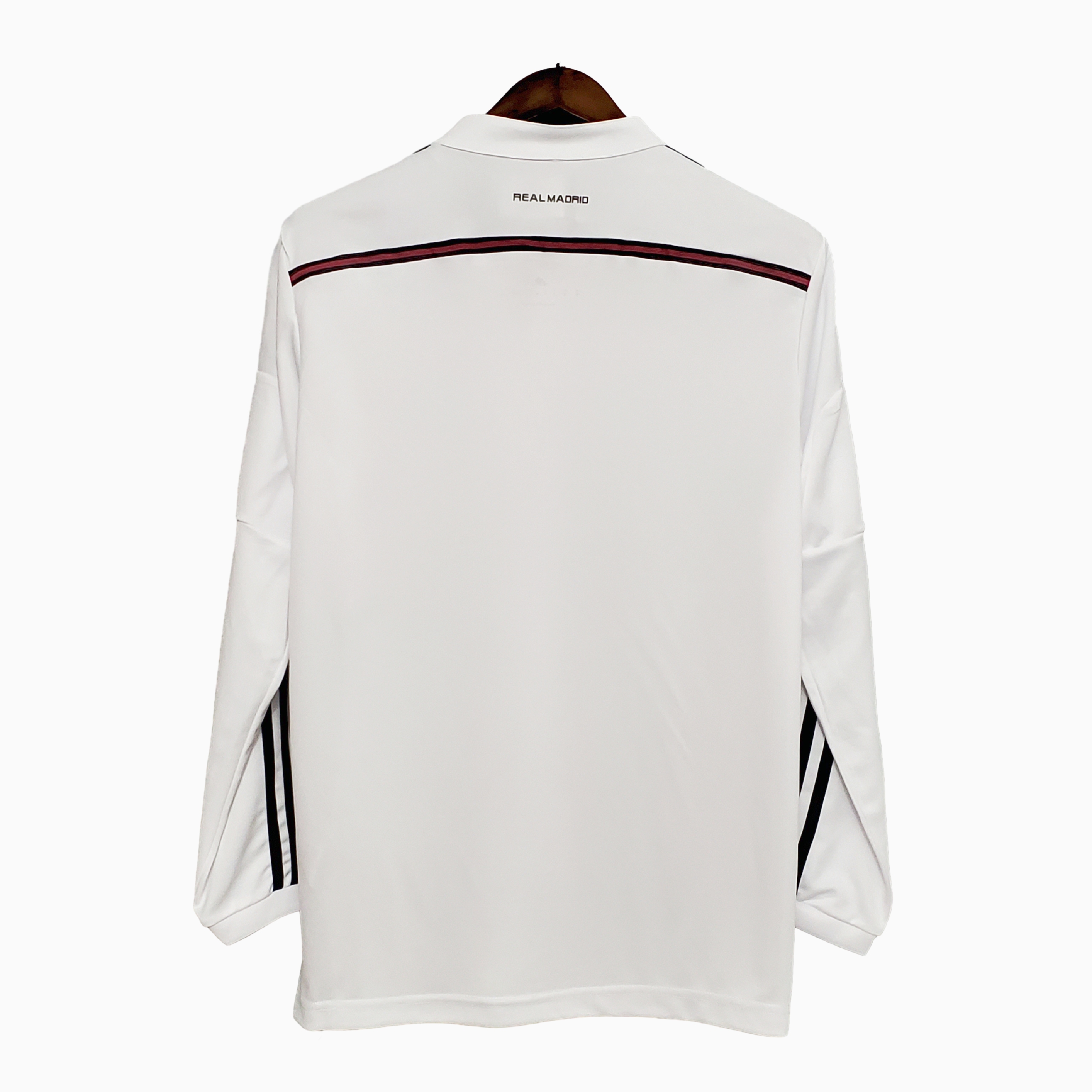 TKH-turbokithub-Retro Real Madrid 14-15 Home Stadium Long Sleeve Jersey