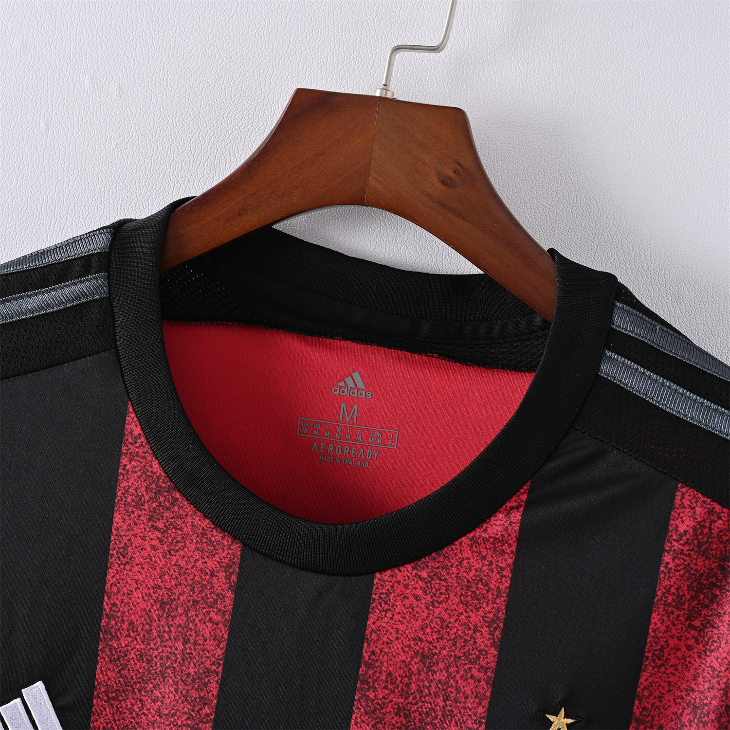 TKH-turbokithub-Retro AC Milan 2015-16 Home Jersey