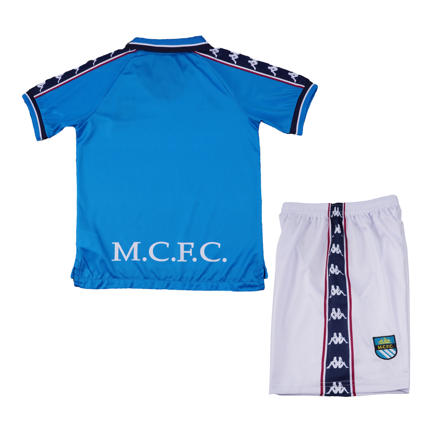 TKH-turbokithub-Retro Manchester City 1997-98 Home Kids Kit