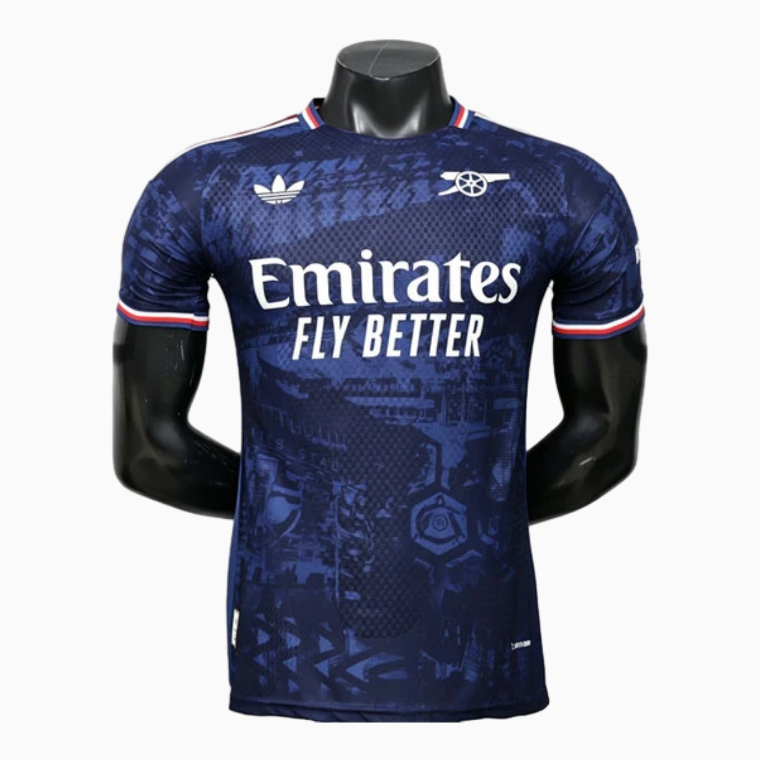 TKH-turbokithub-Arsenal 26-27 Dark Blue Digital Pattern Cannon Special Edition Jersey - Player Version