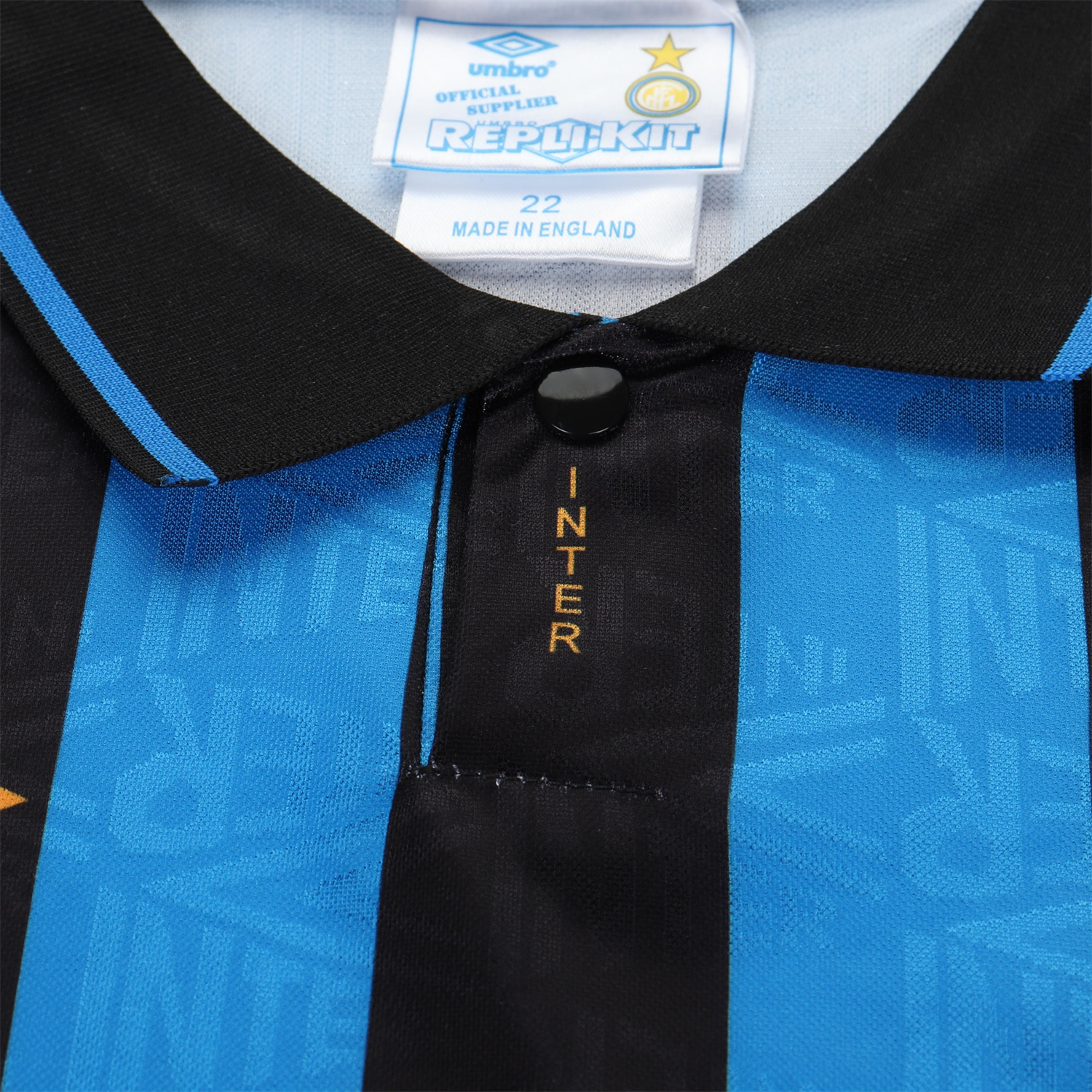 TKH-turbokithub-Retro Inter Milan 1992-94 Home Kids Kit