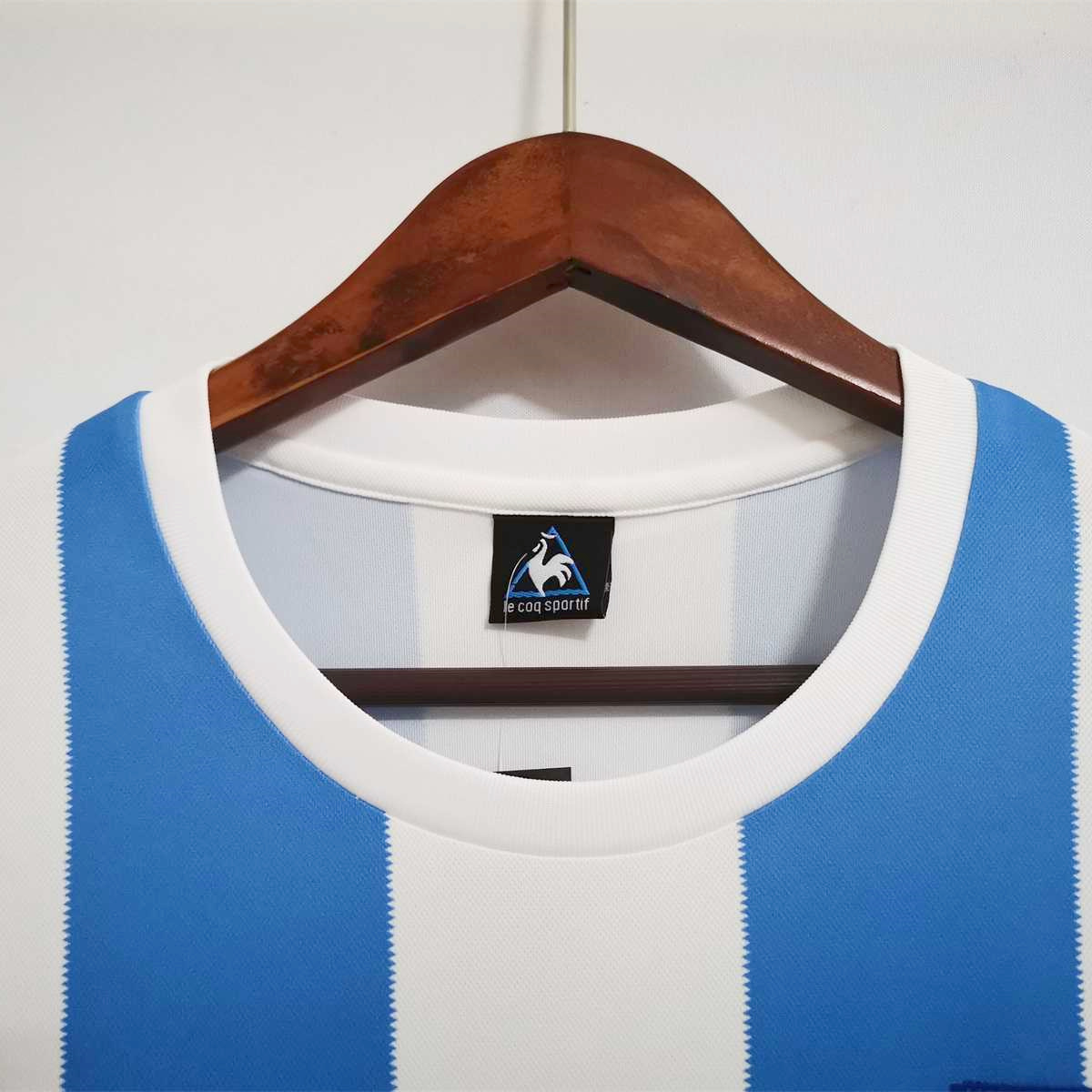 TKH-turbokithub-Retro Argentina 1986 Home Stadium Long Sleeve Jersey