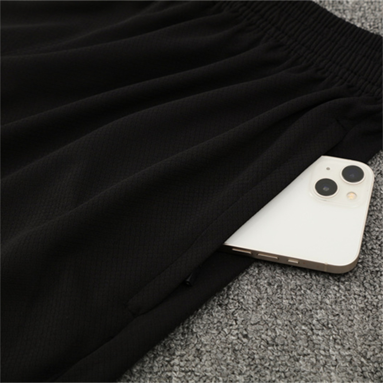 TKH-turbokithub-C.H.E.L.S.E.A 25-26 Short-Sleeve Training Set - Black Top & Black Shorts