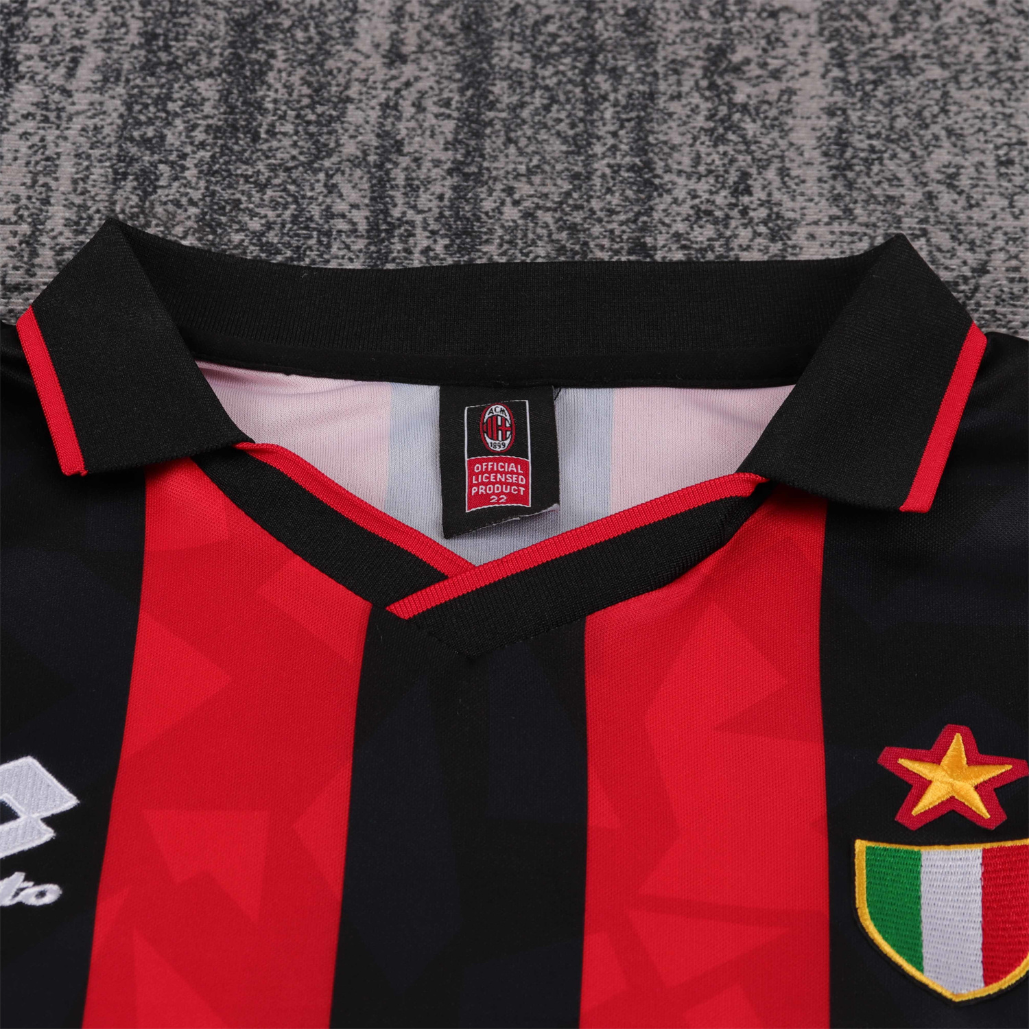 TKH-turbokithub-Retro AC Milan 1993-94 Home Kids Kit