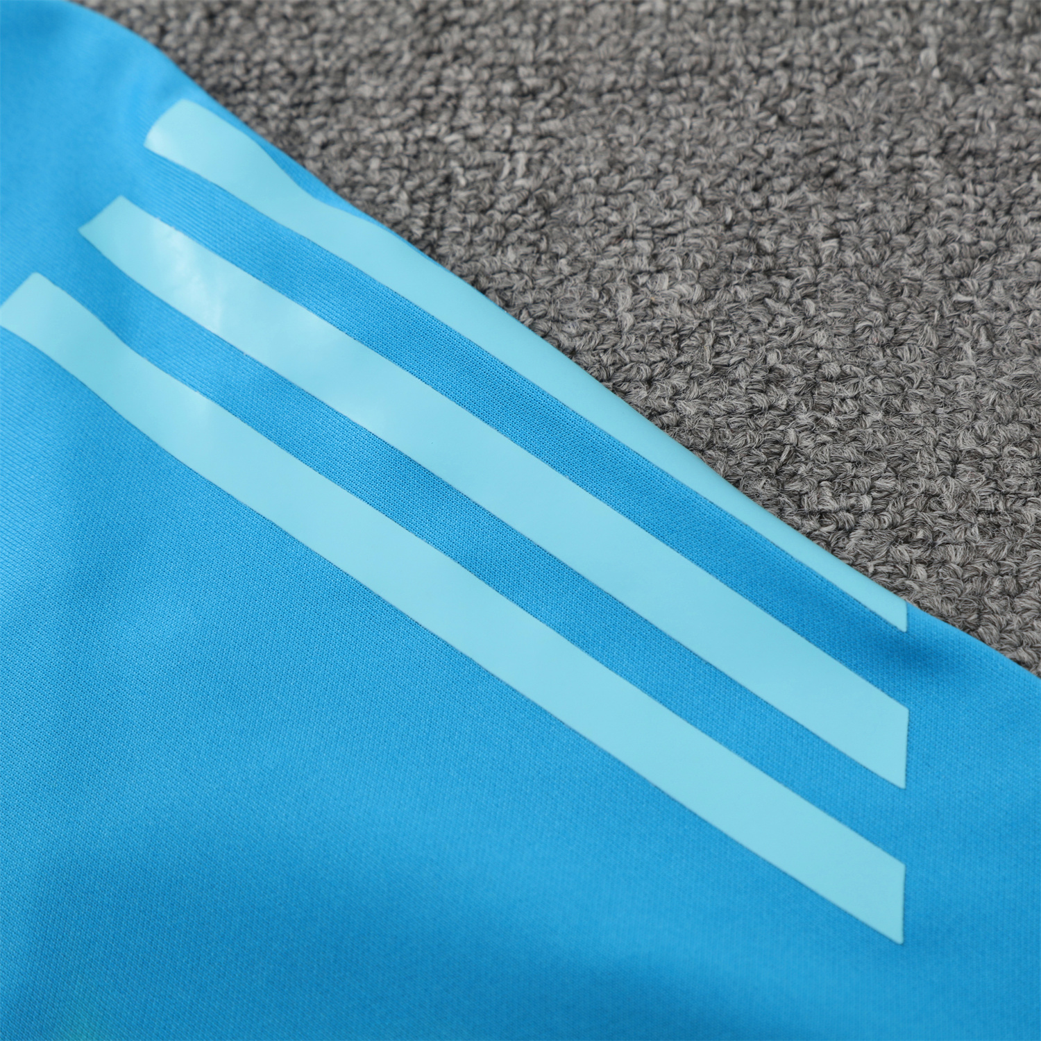 TKH-turbokithub-Flamengo 25-26 Long Sleeve Training Set - Light Blue Top & Deep Blue Pants