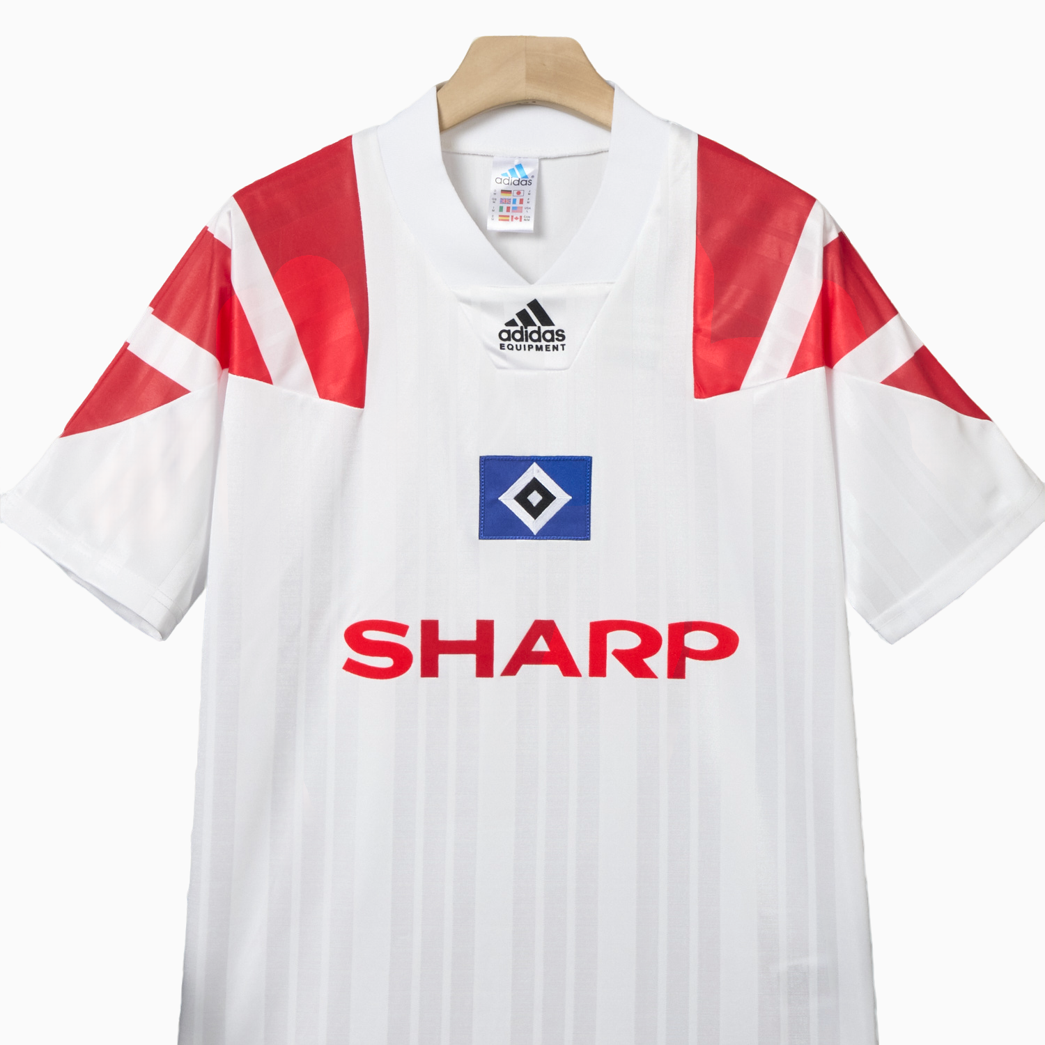 TKH-turbokithub-Retro Hamburger SV 1992-93 Home Jersey