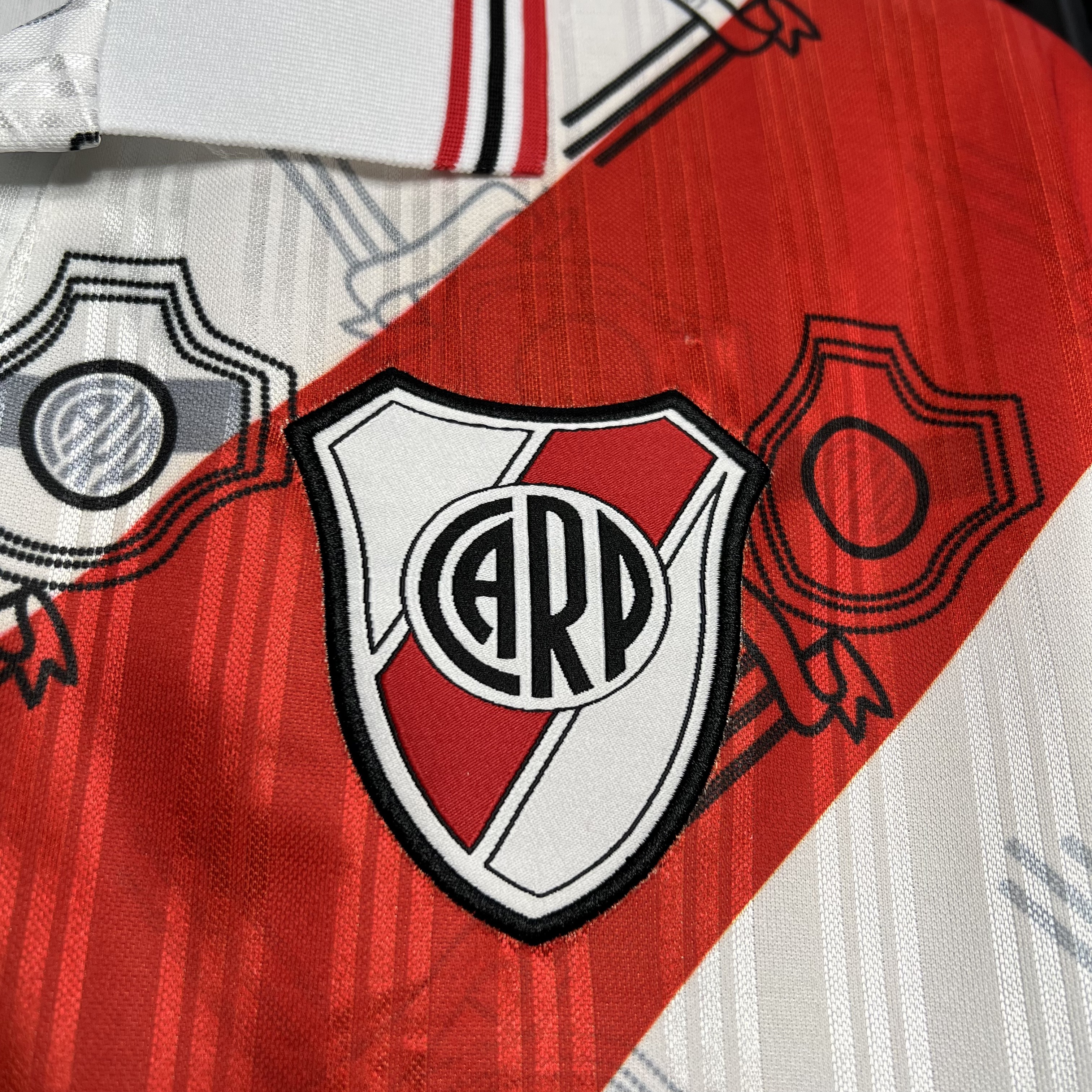 TKH-turbokithub-Retro River Plate 1996-97 Home Stadium Jersey