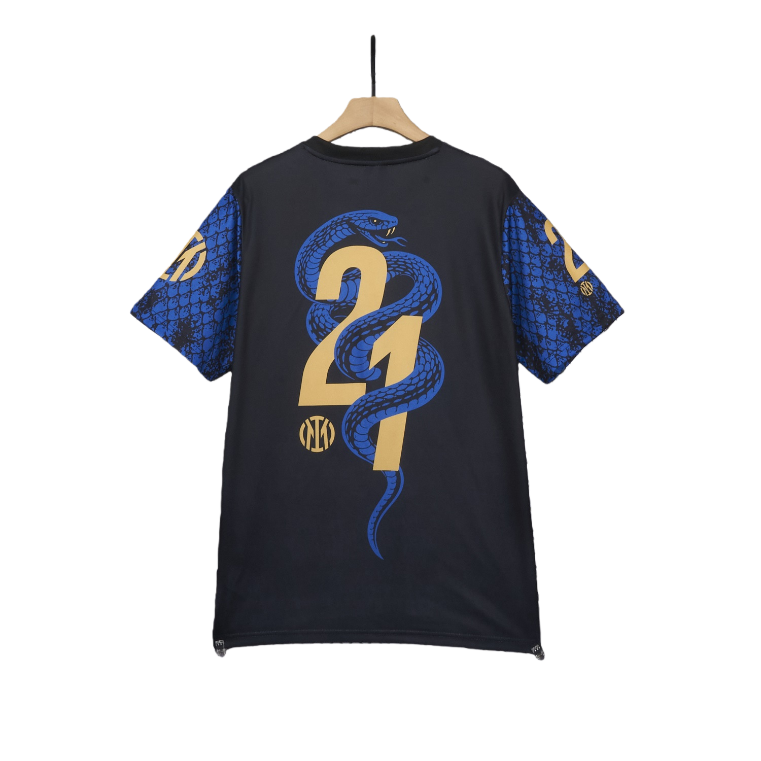 TKH-turbokithub-Inter Milan 2026 Serie A Champions Commemorative Black T-Shirt