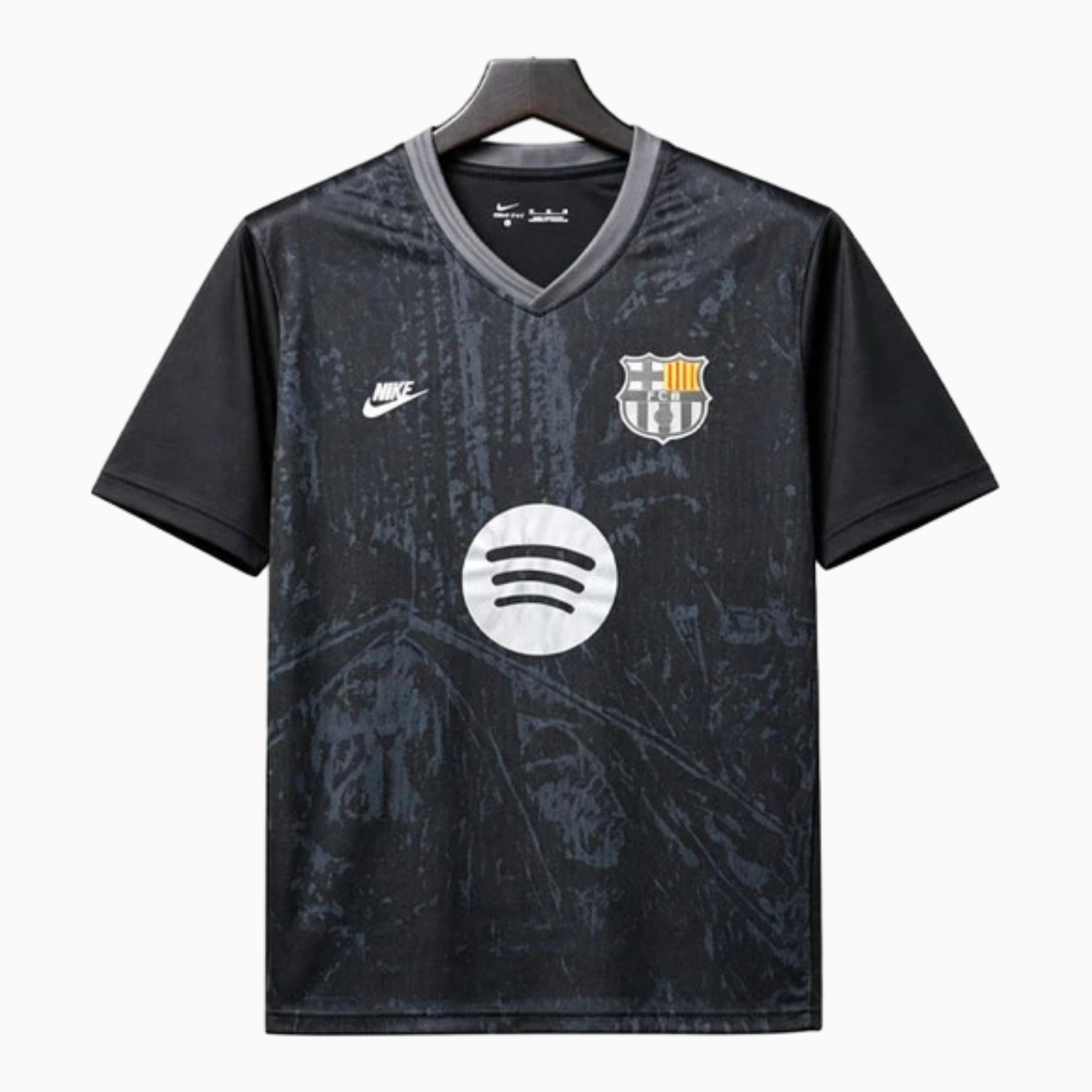 TKH-turbokithub-Barcelona 26-27 Solid Dark Gray Special Jersey - Fans Version
