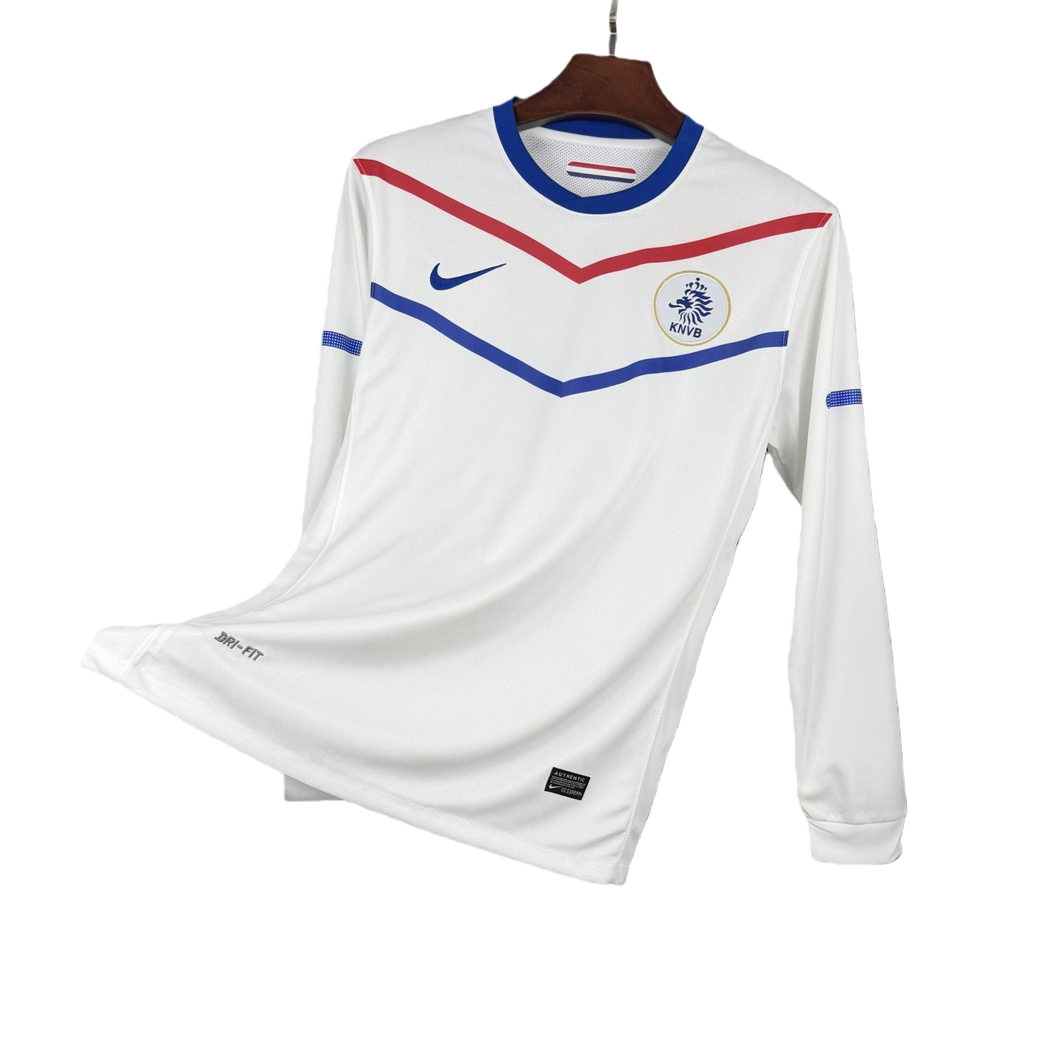 TKH-turbokithub-Retro France 2012 Away Long Sleeves Jersey - Fans Version