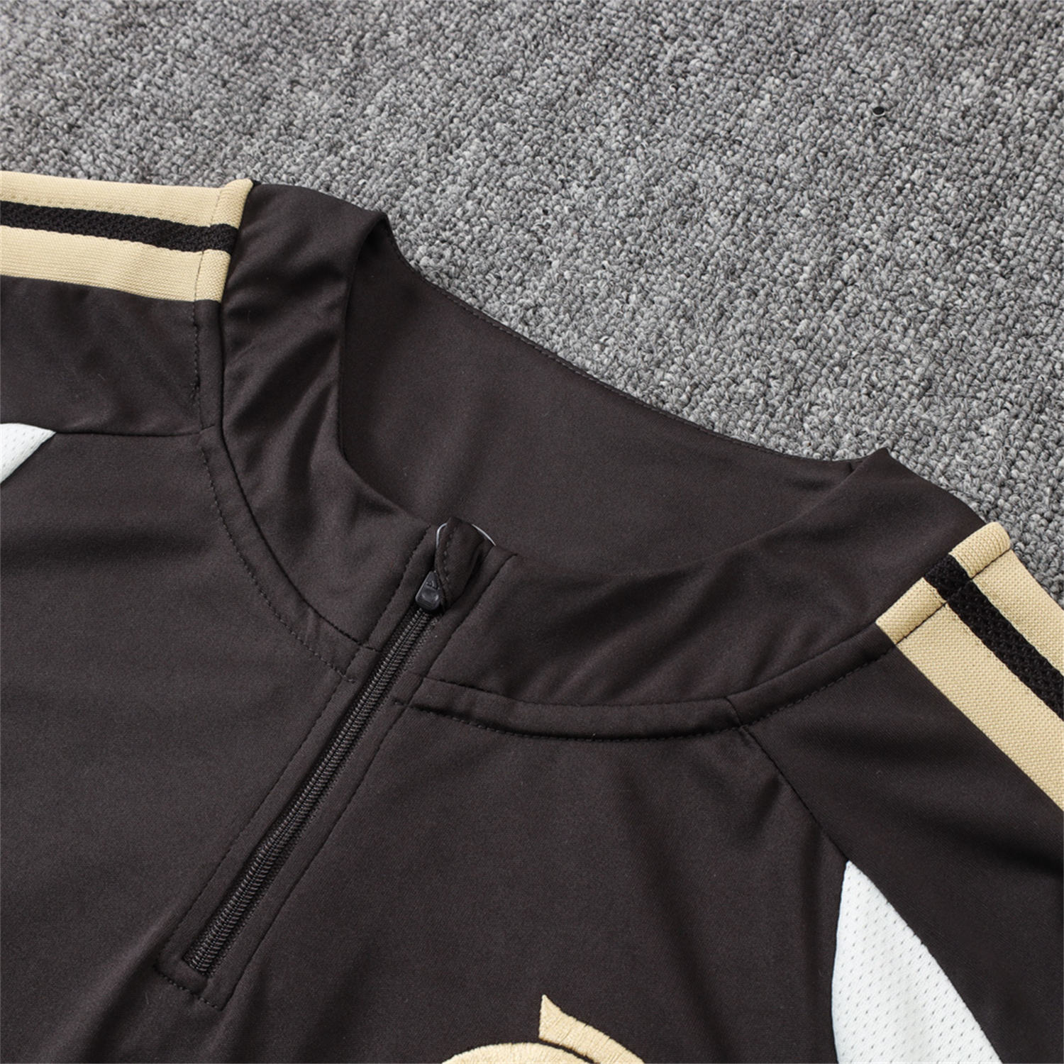 TKH-turbokithub-Flamengo 2026 Long Sleeve Training Set - Black With White Top & Pants