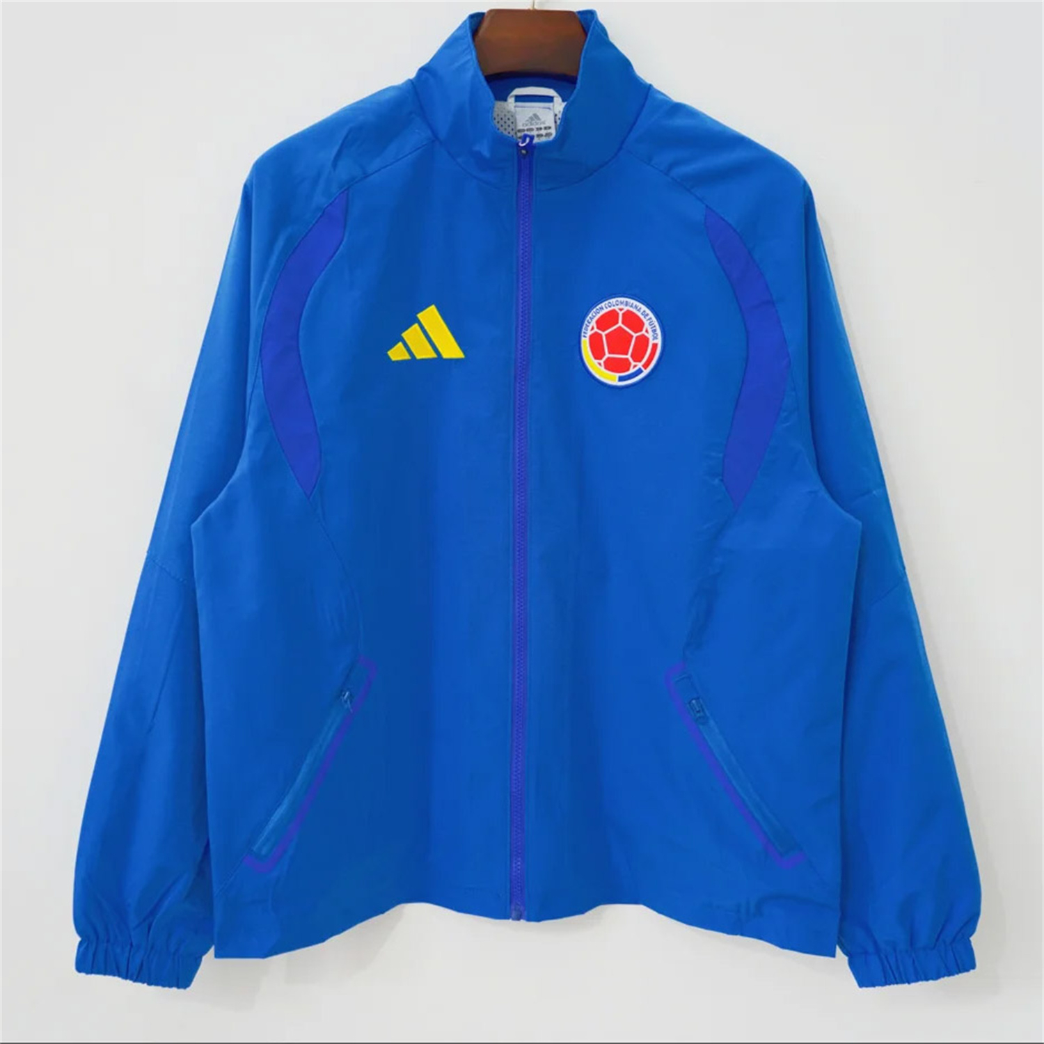 TKH-turbokithub-Colombia 2026 Blue Windbreaker Jacket