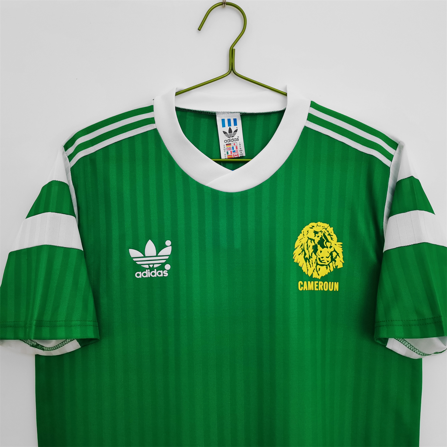 TKH-turbokithub-Retro Cameroon 1990 Home Jersey