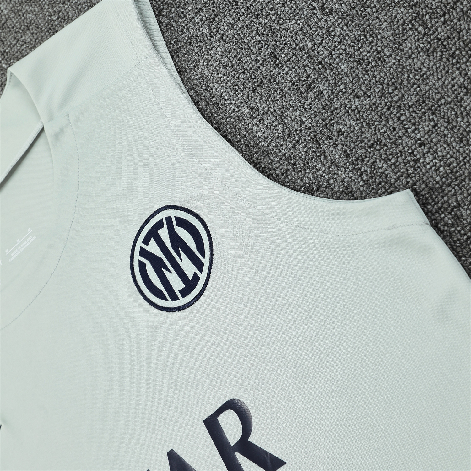 TKH-turbokithub-Inter Milan 25-26 Vest Training Set - White Vest & Blue Shorts