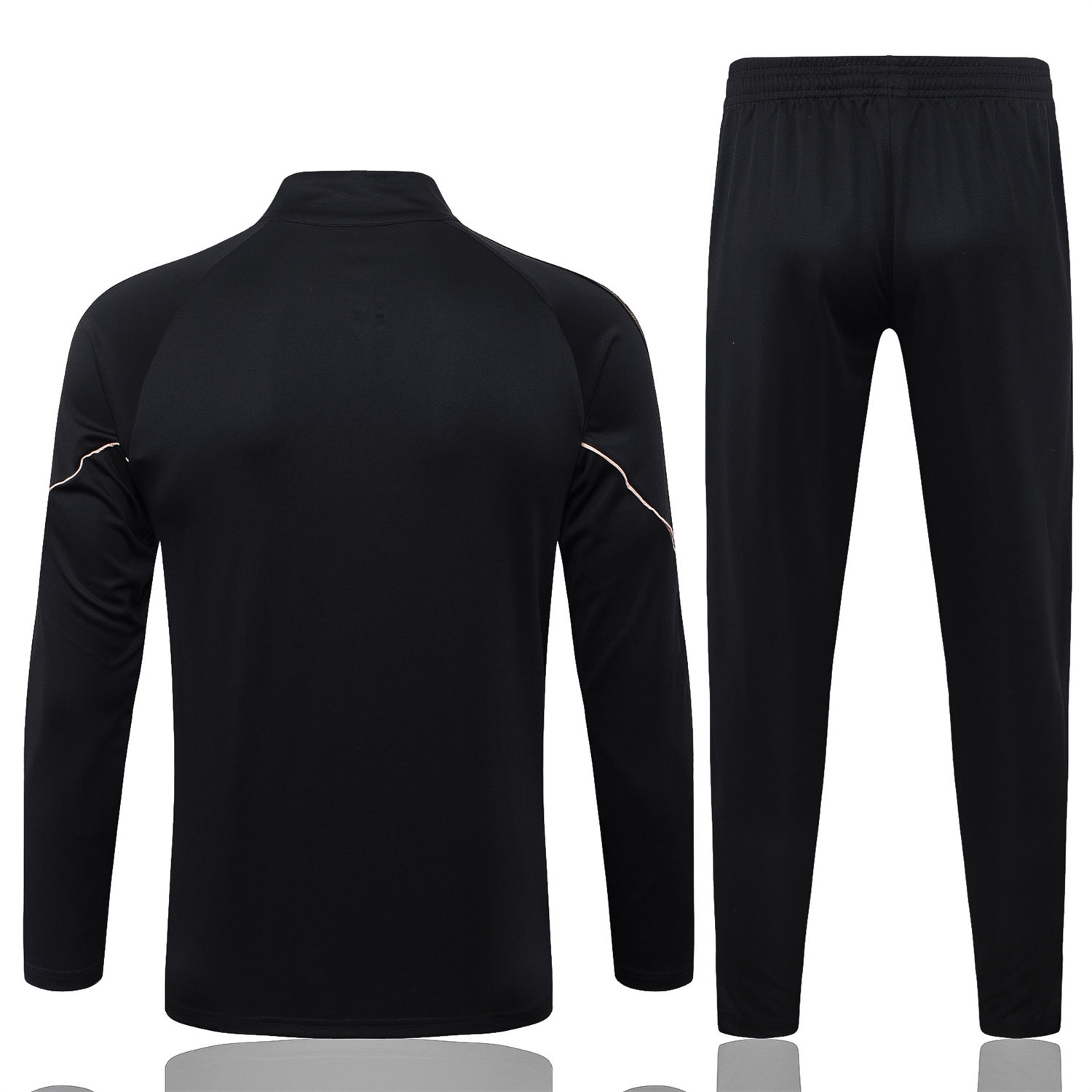 TKH-turbokithub-Portugal 2026 Long Sleeve Training Set - Gold Lines Black Top & Pants