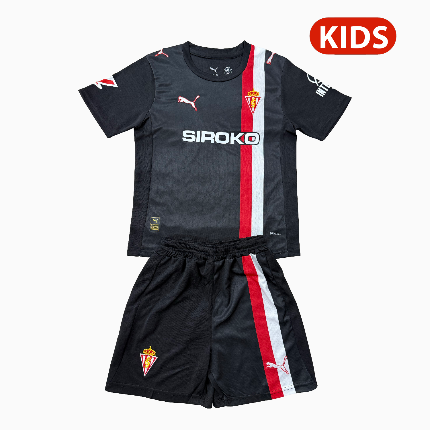 TKH-turbokithub-Sporting Gijon 25-26 Away Kids Kit