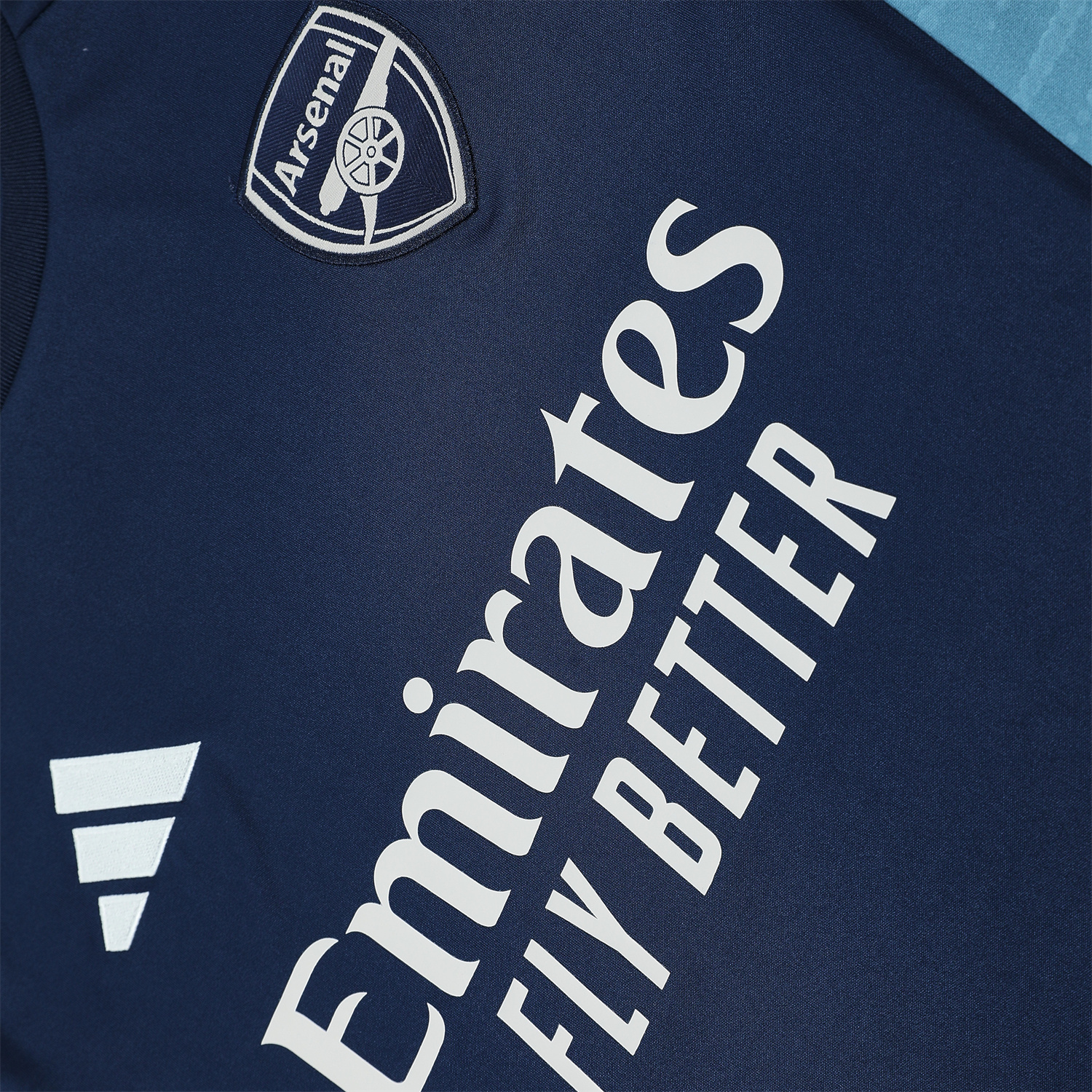 TKH-turbokithub-Arsenal 25-26 Short-Sleeve Training Set - Deep Blue Top & Shorts