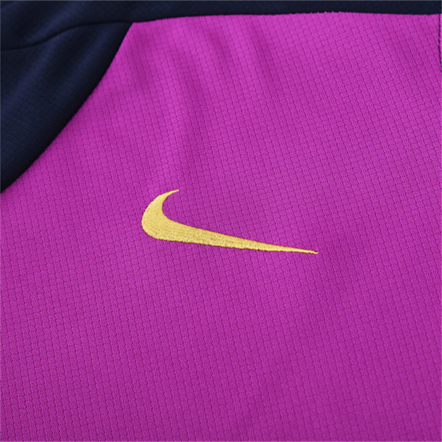 TKH-turbokithub-Barcelona 25-26 Kids Short-Sleeve Training Set - Purple Top & Deep Blue Shorts