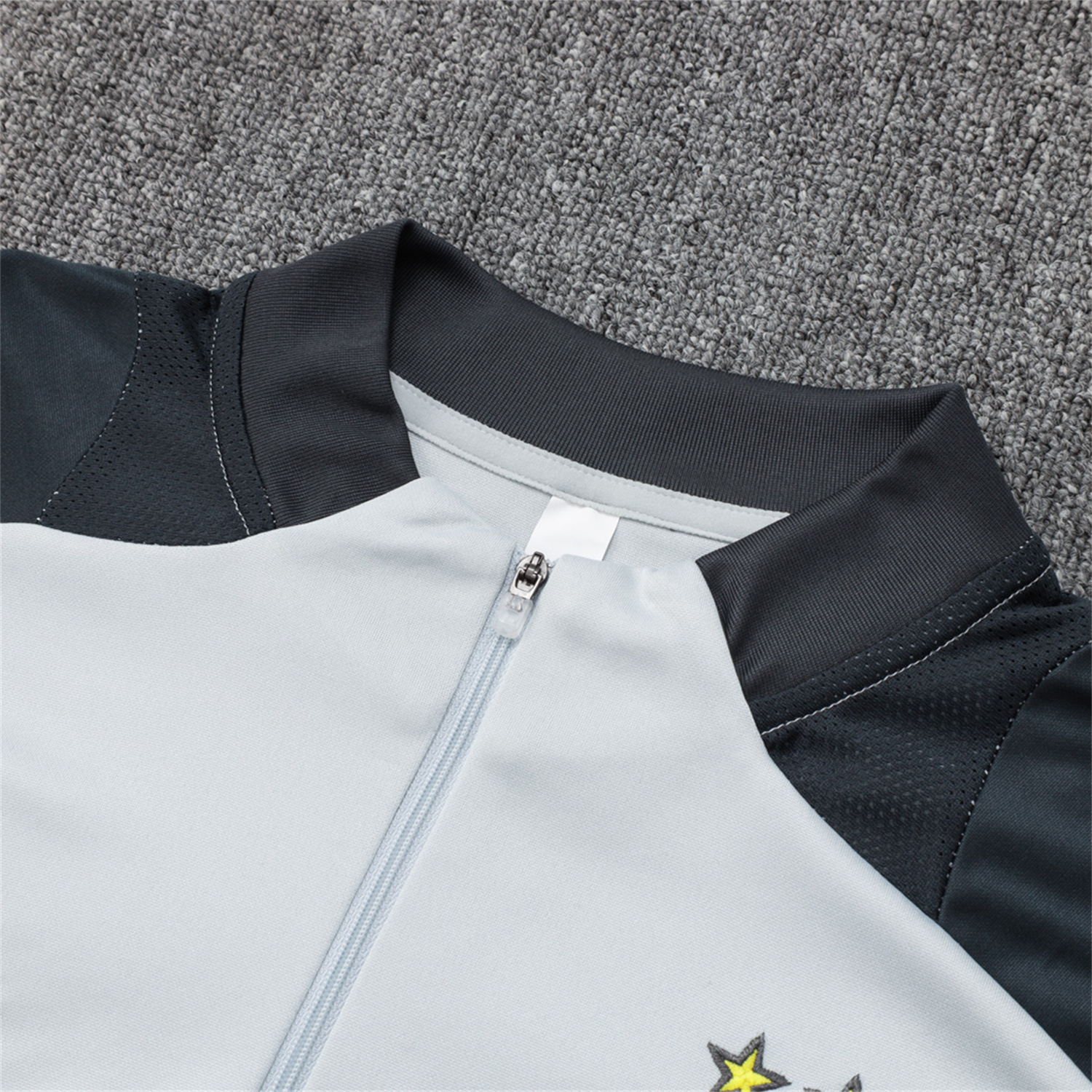 TKH-turbokithub-Benfica 25-26 Long Sleeve Training Set - Grey Top and Deep Grey Pants