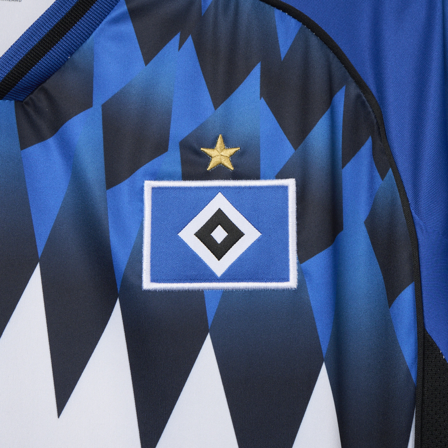 TKH-turbokithub-【Embroidered Team Badge】Hamburger SV 25-26 Home Jersey - Fans Version