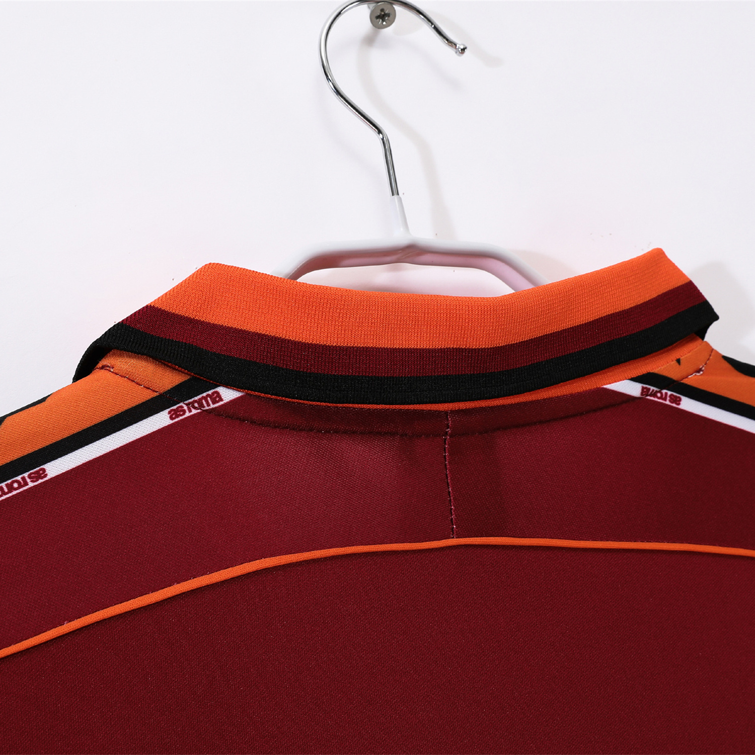 TKH-turbokithub-Retro Roma 1998-99 Home Long Sleeves Jersey