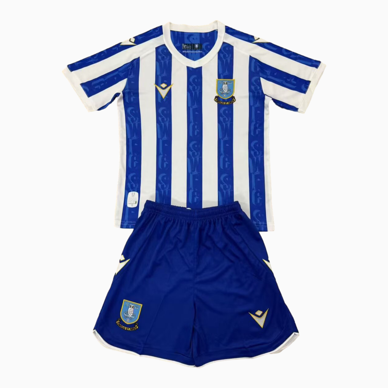 TKH-turbokithub-Sheffield Wednesday 25-26 Home Men's Adult Jersey Set - Fans Version