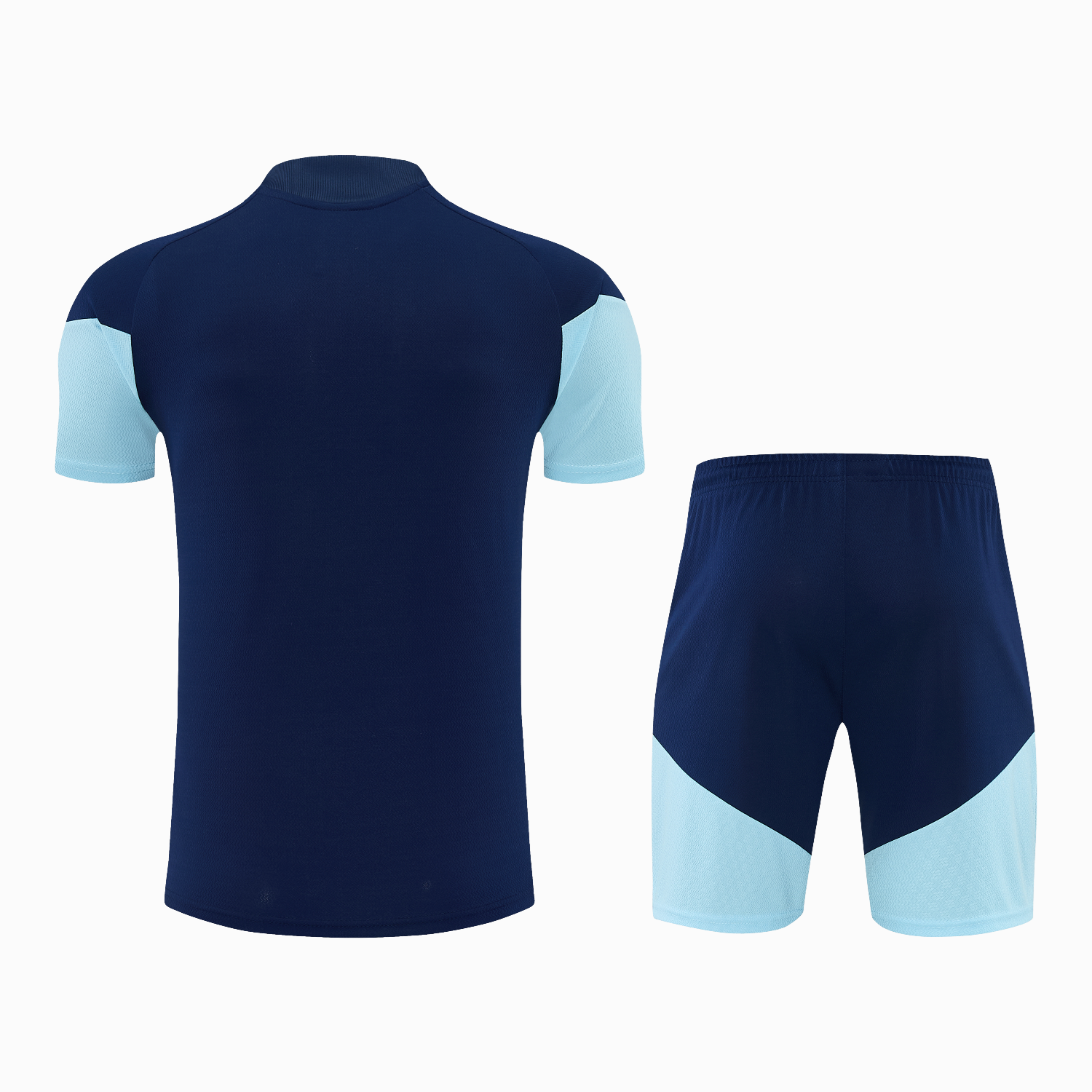 TKH-turbokithub-Argentina 2026 Short-Sleeve Training Set - Dark Blue Top and Shorts