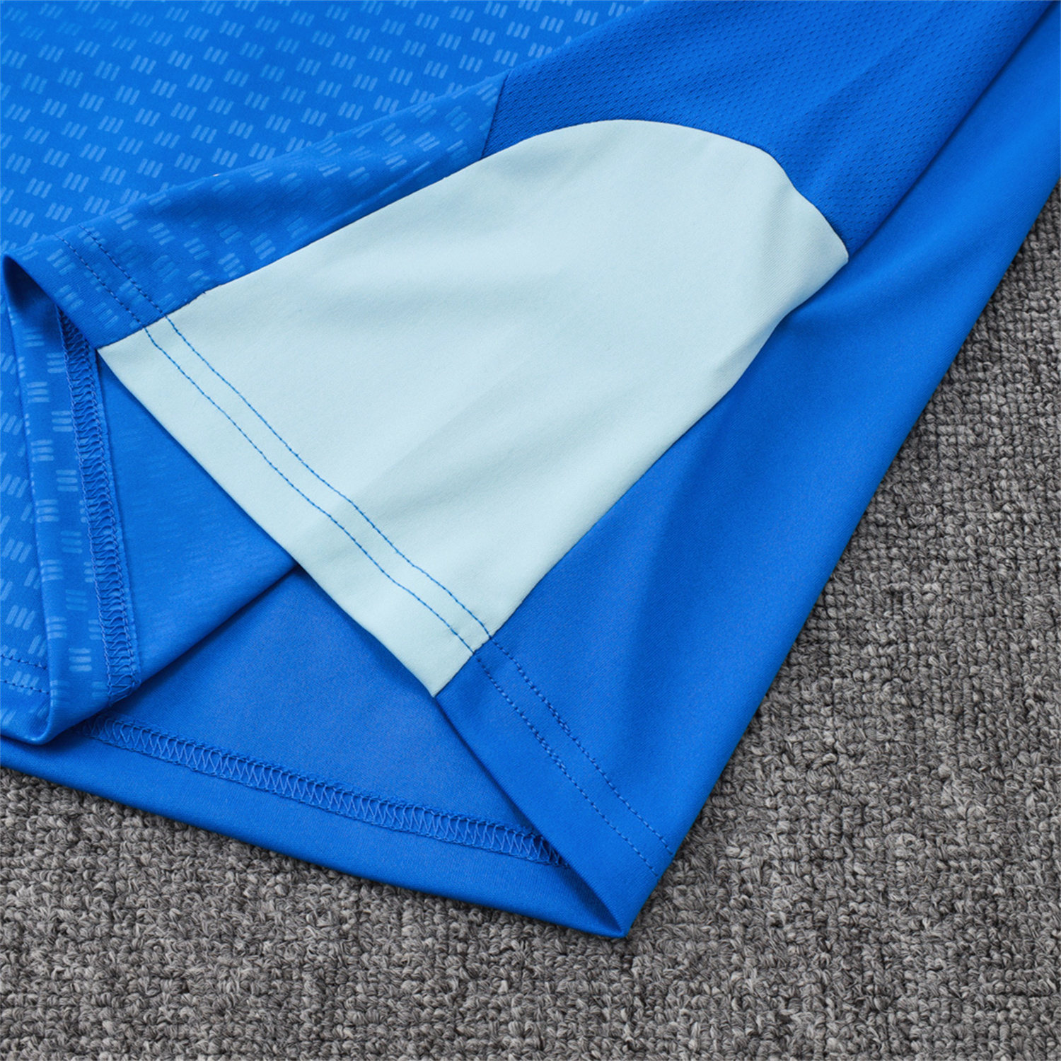 TKH-turbokithub-Cruzeiro 25-26 Short-Sleeve Training Set - Blue Vest & Blue Shorts