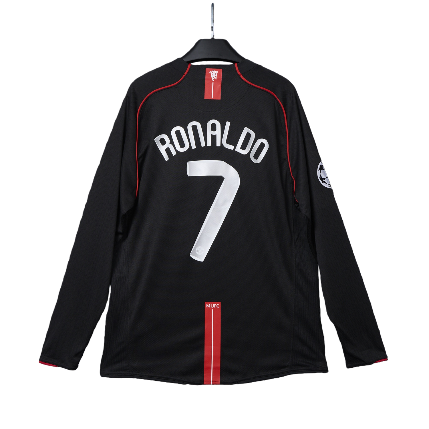 TKH-turbokithub-Retro Manchester United 07-08 Away Long Sleeve Jersey
