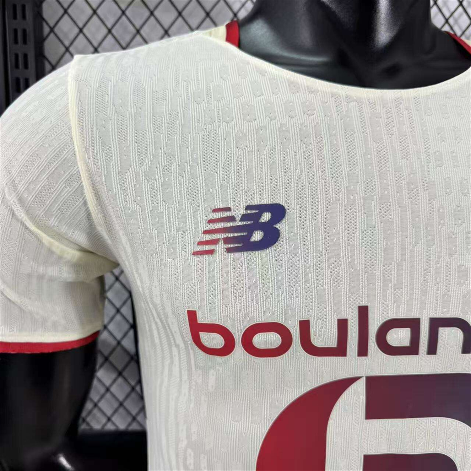 TKH-turbokithub-Lille 25-26 Away White Jersey - Player Version