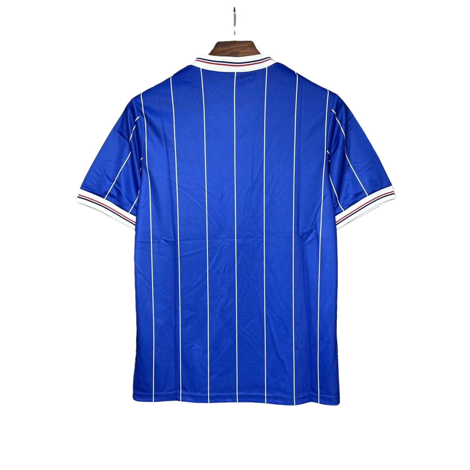 TKH-turbokithub-Retro Glasgow Rangers 1982-83 Home Stadium Jersey