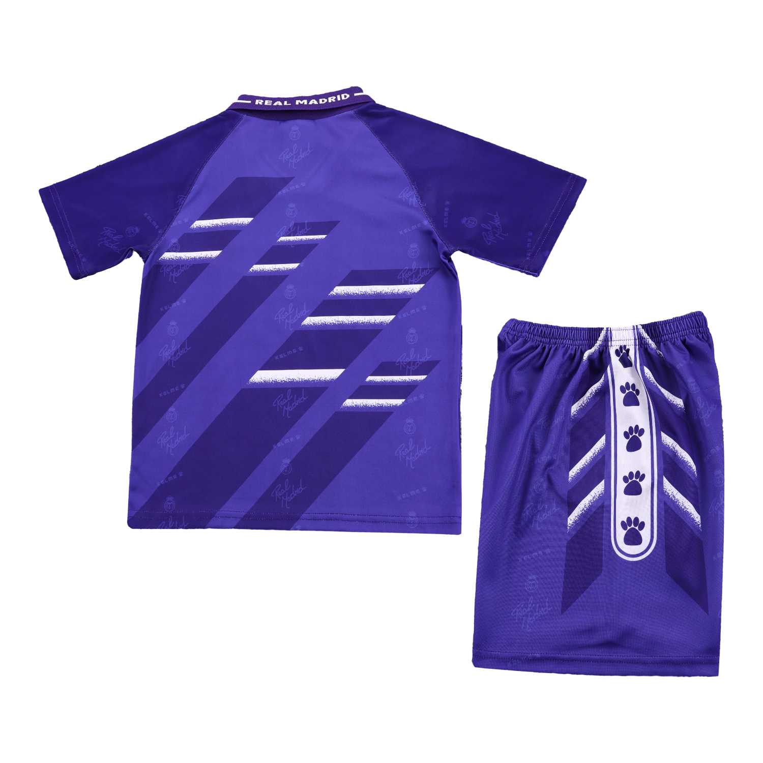 TKH-turbokithub-Retro Real Madrid 1994-96 Away Kids Kit