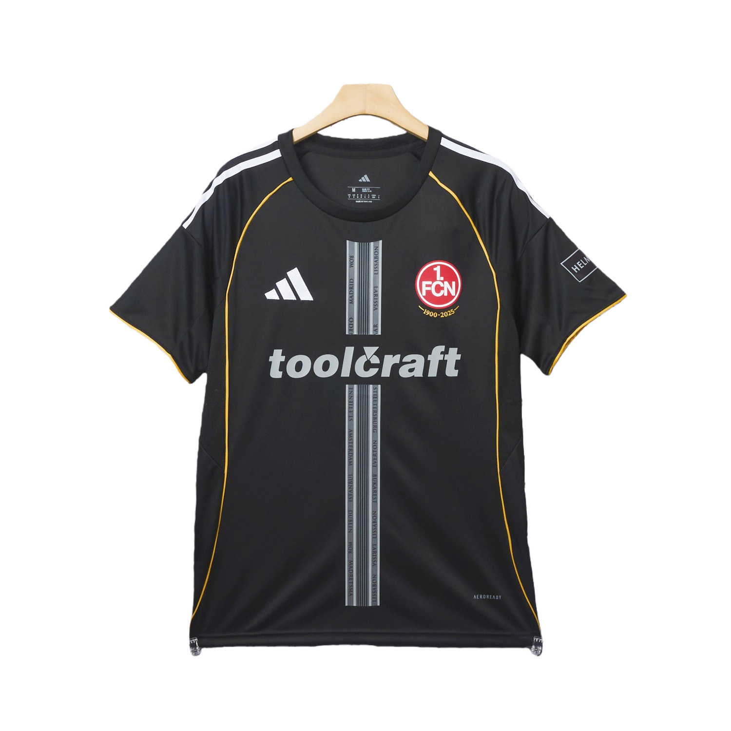 TKH-turbokithub-Nürnberg 25-26 Black 125-Year Anniversary Jersey - Fans Version