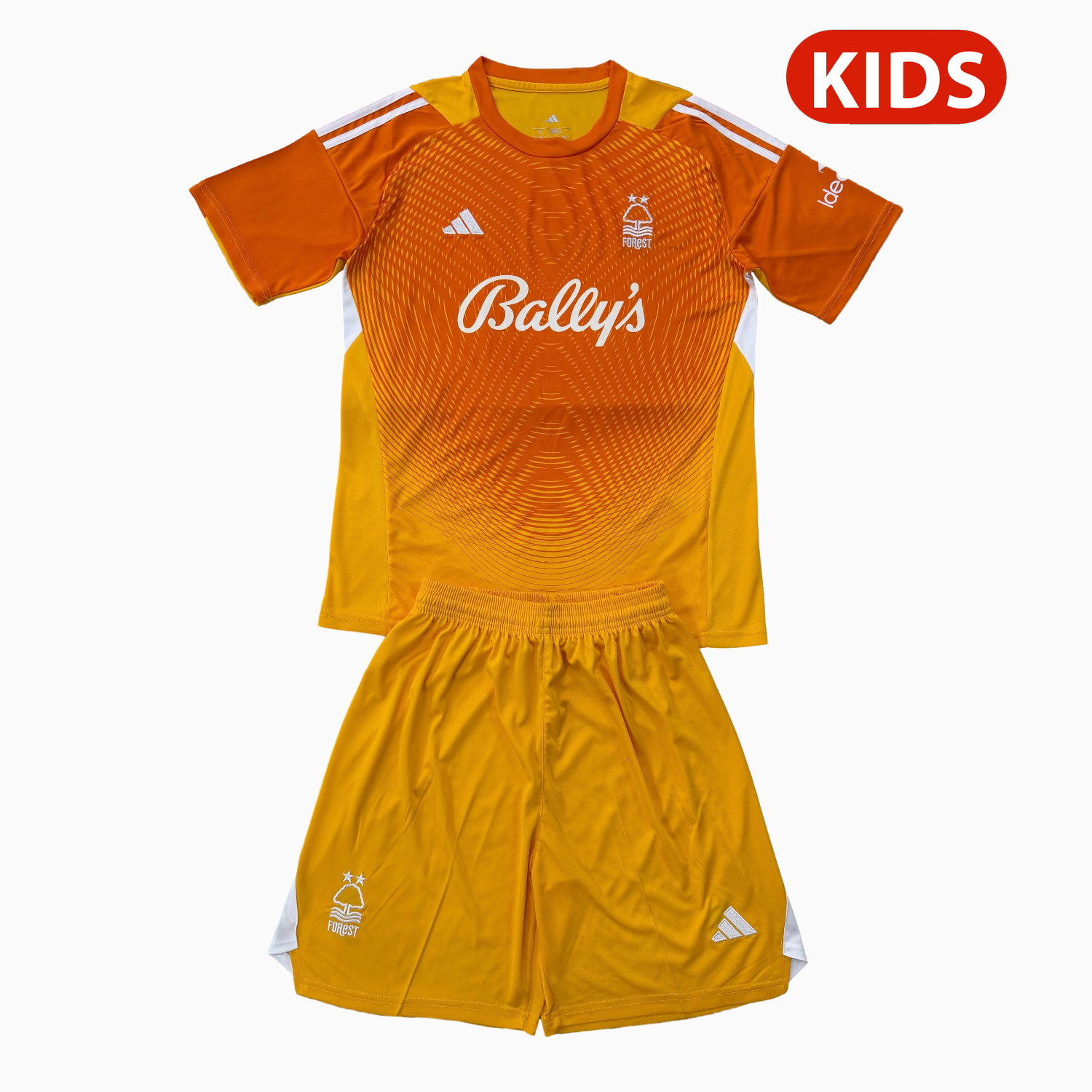 TKH-turbokithub-Nottingham Forest 25-26 Orange Goalkeeper Kids Kit
