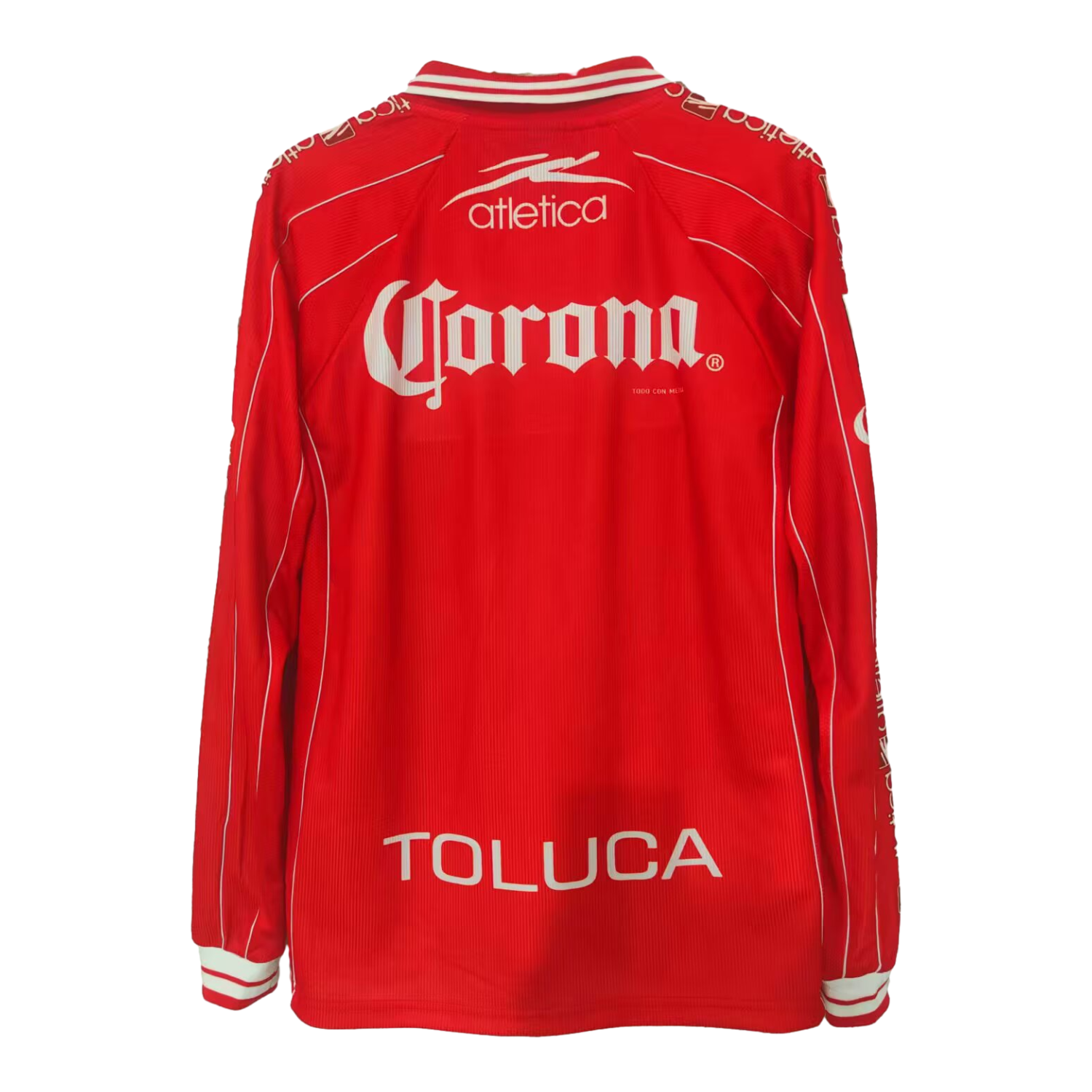 TKH-turbokithub-Retro Toluca 1999-00 Home Long Sleeves Jersey